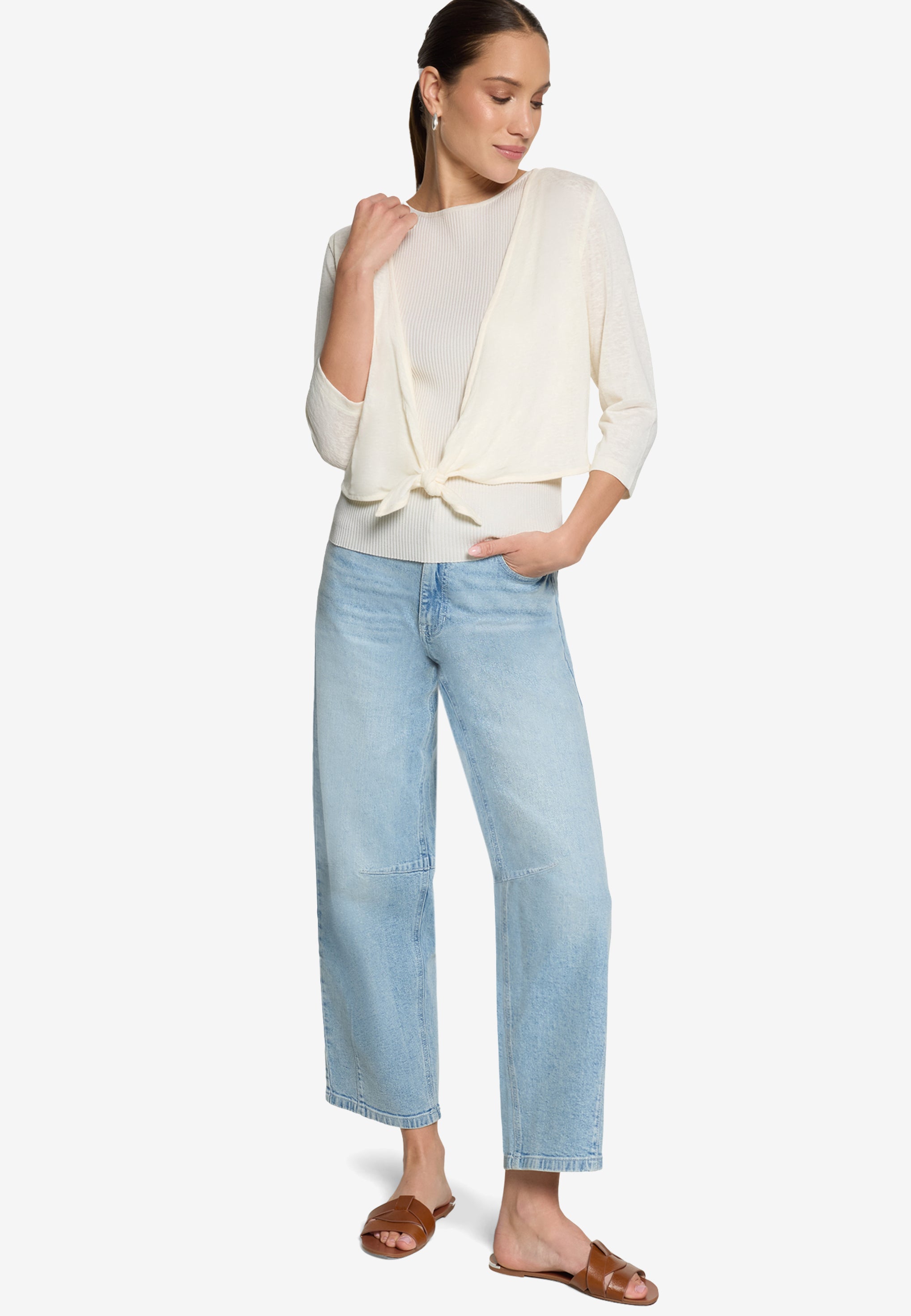 Zero Damen Sweatjacken Eggnog