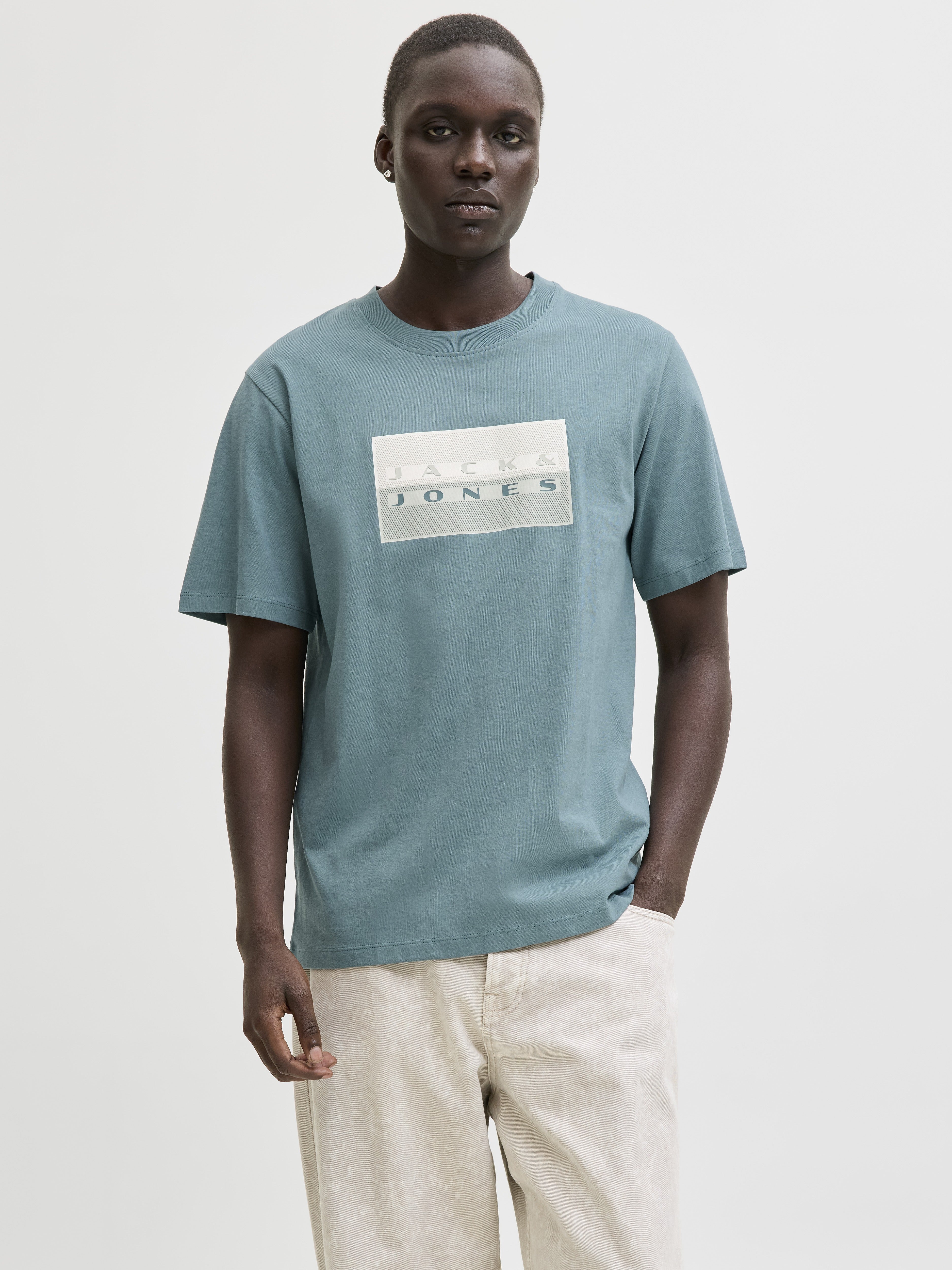 Jack & Jones Herren T-Shirts kurz North Atlantic