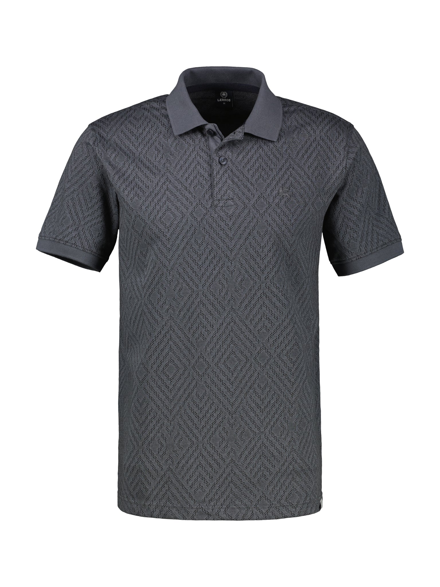 Lerros Herren Polo-Shirts Lava Grey