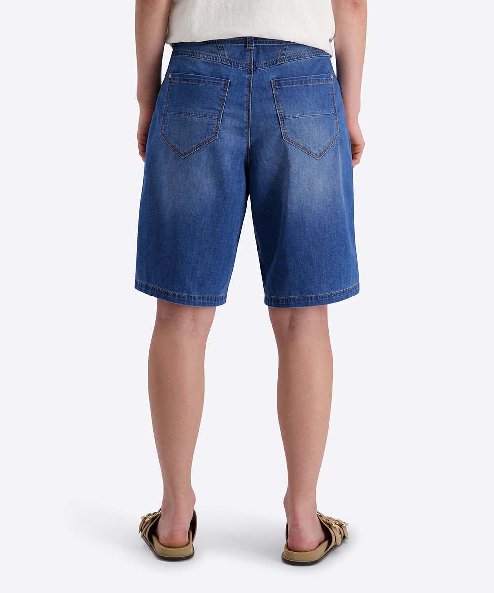 Timezone Damen Shorts  Mid Blue