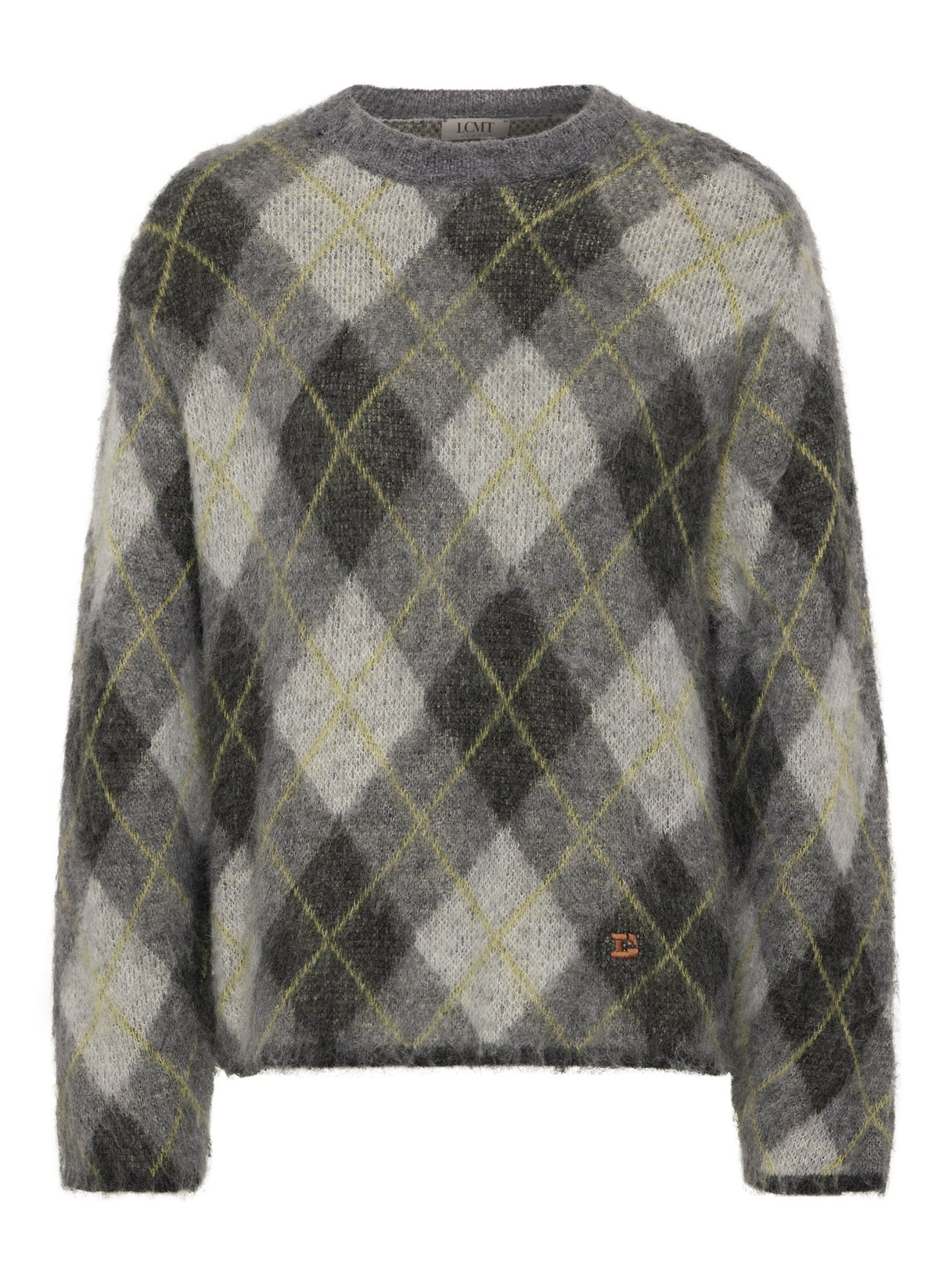 Le Comte Damen Pullover Hellgrau Mel