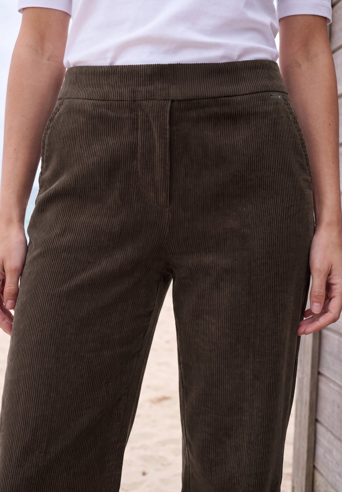 Cecil Damen Hosen  Truffle B