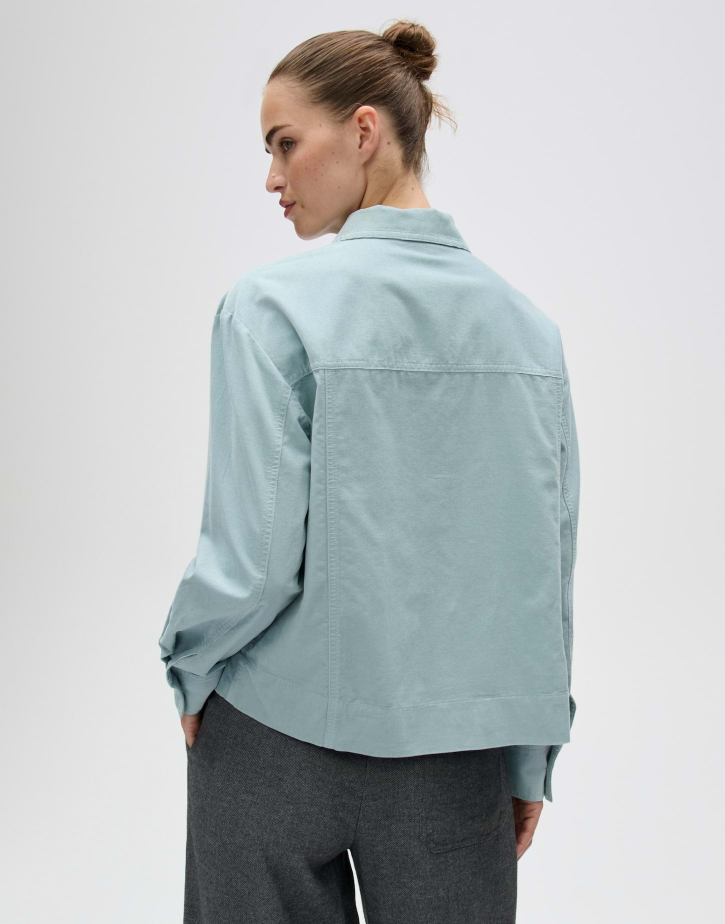 Opus Damen Blusen Dusty Aqua