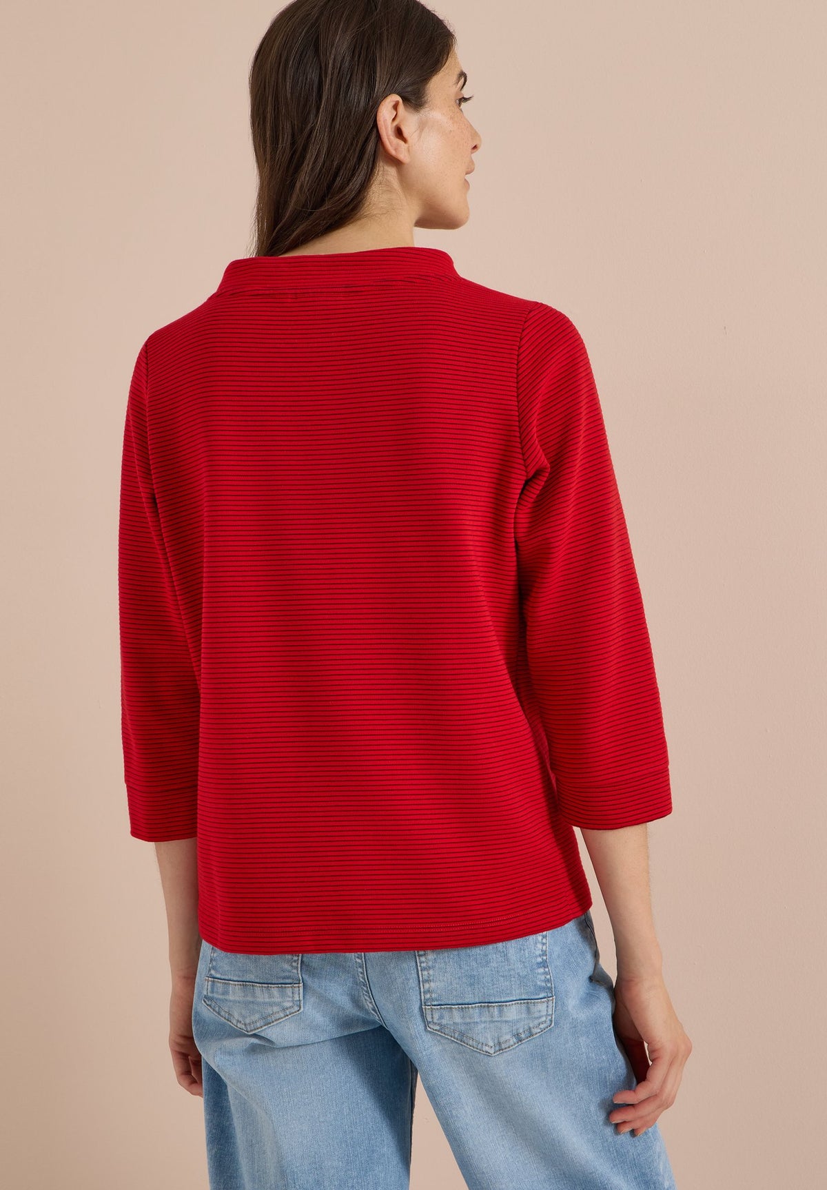 Cecil Damen T-Shirts  Flame Red