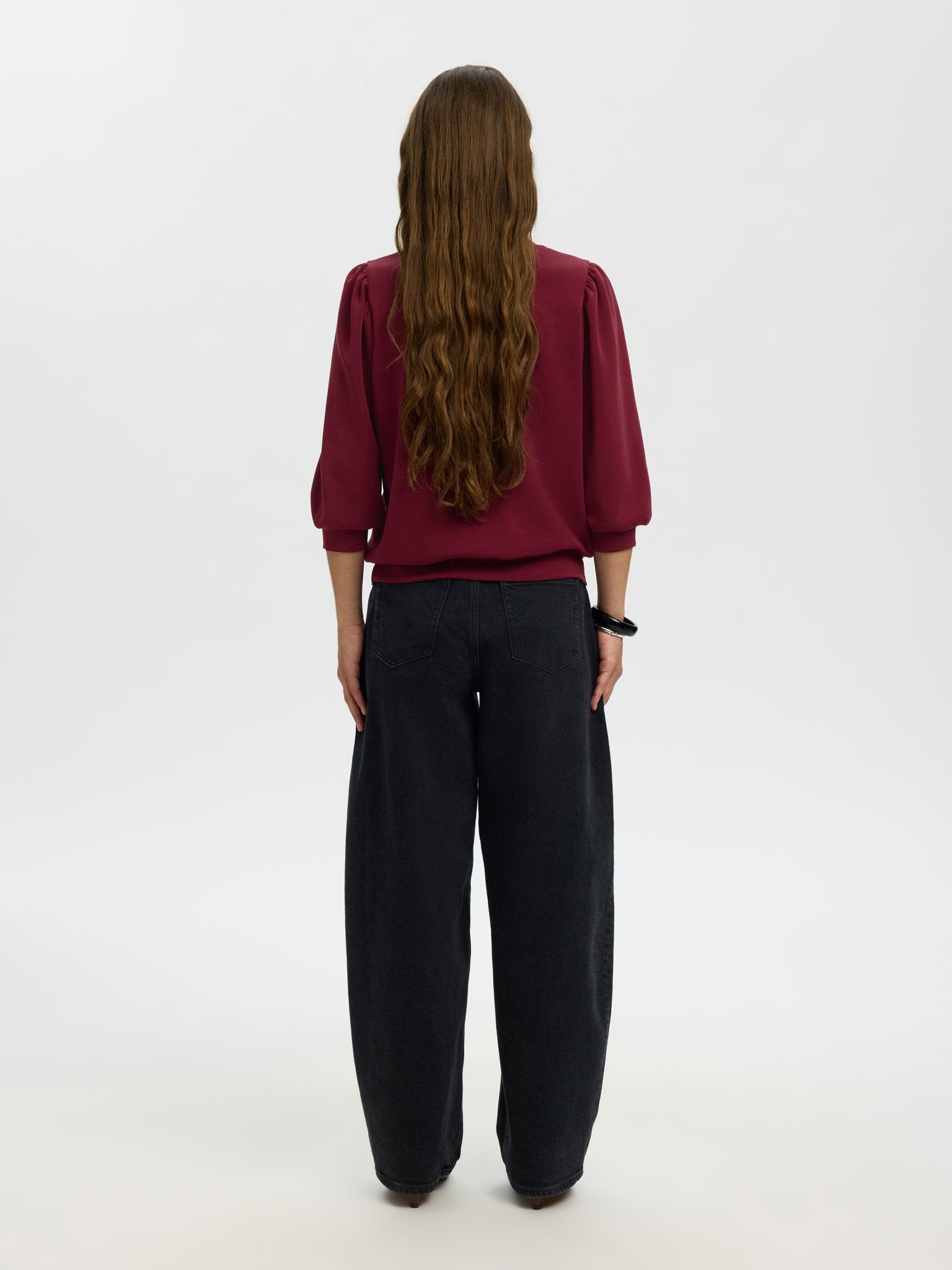 Selected Femme Damen Blusen Tawny Port