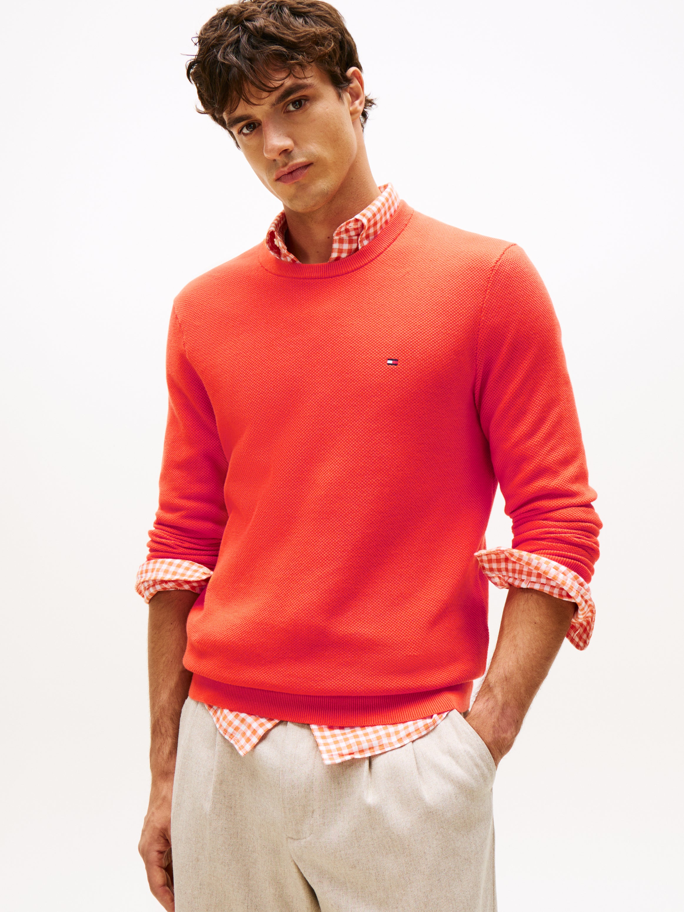 Tommy Hilfiger Herren Sweatshirts Scx Orange
