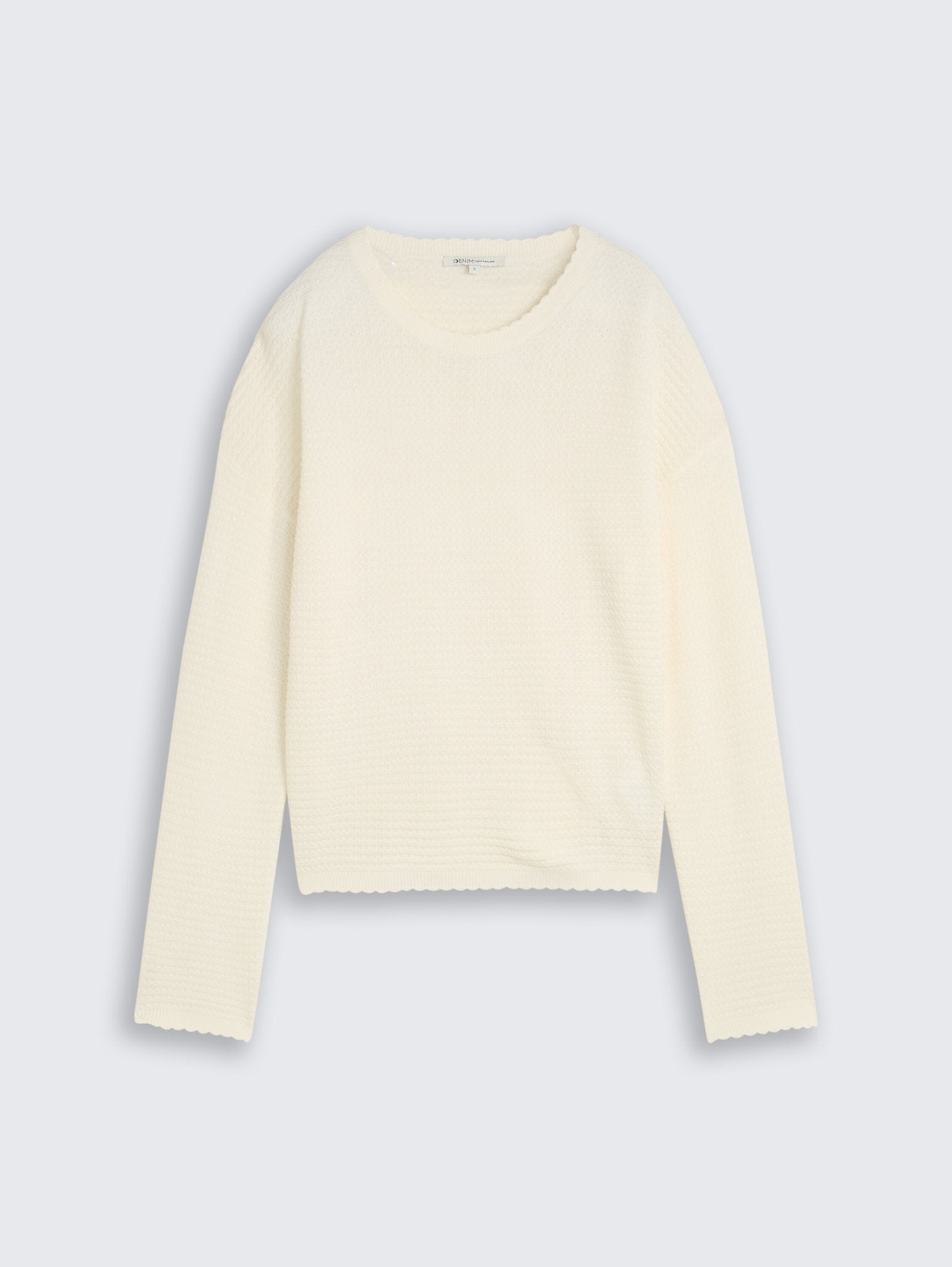 Tom Tailor denim Damen Pullover Off White