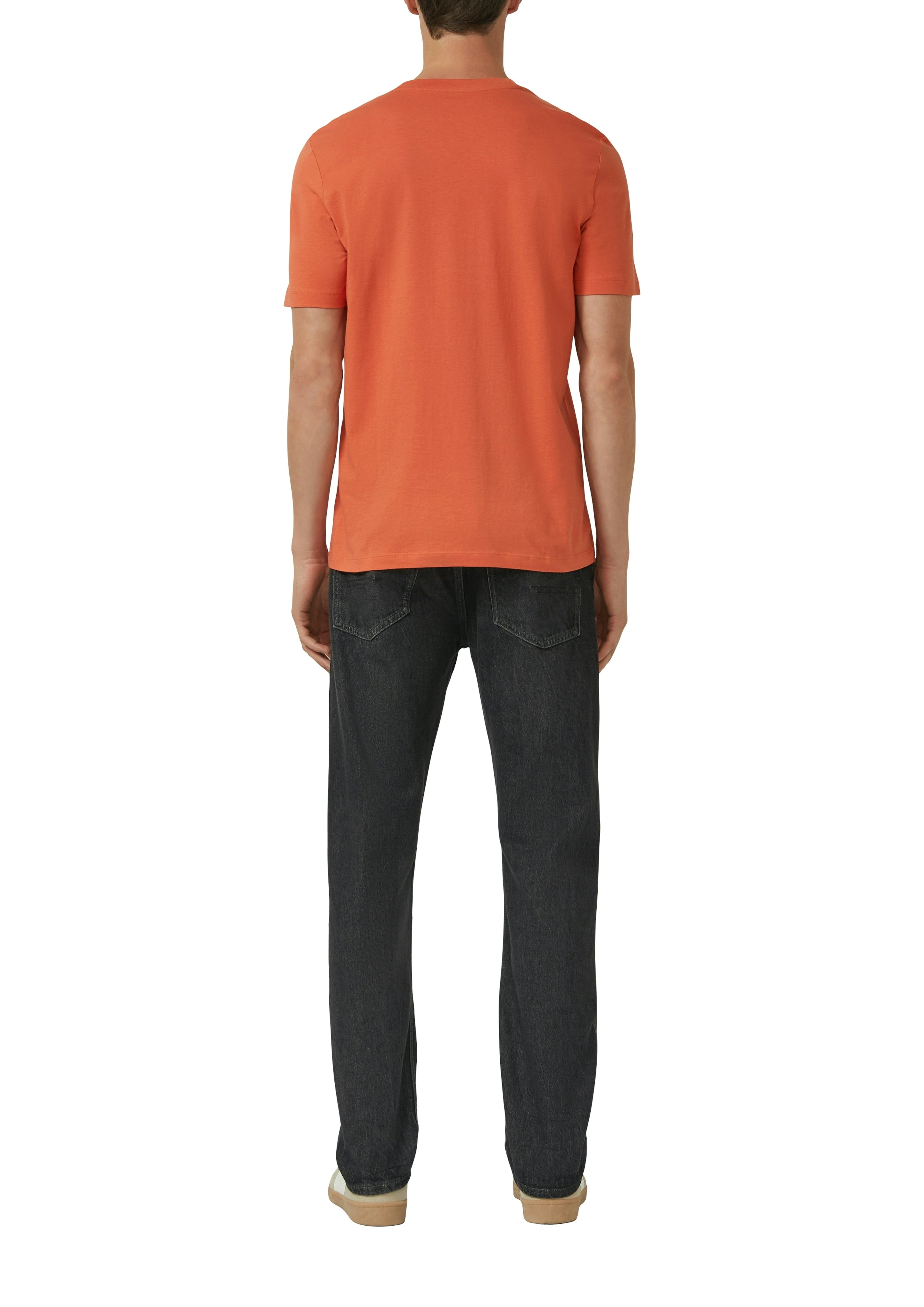 S. Oliver red Herren T-Shirts kurz Red