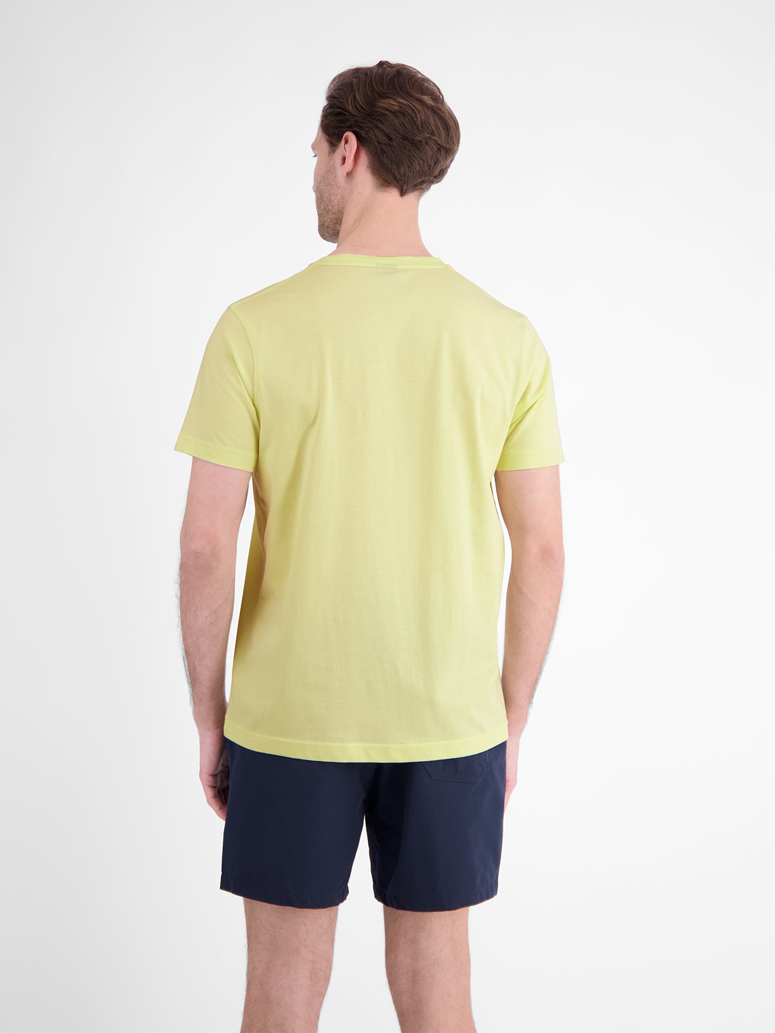 Lerros Herren T-Shirts kurz Lemon Water