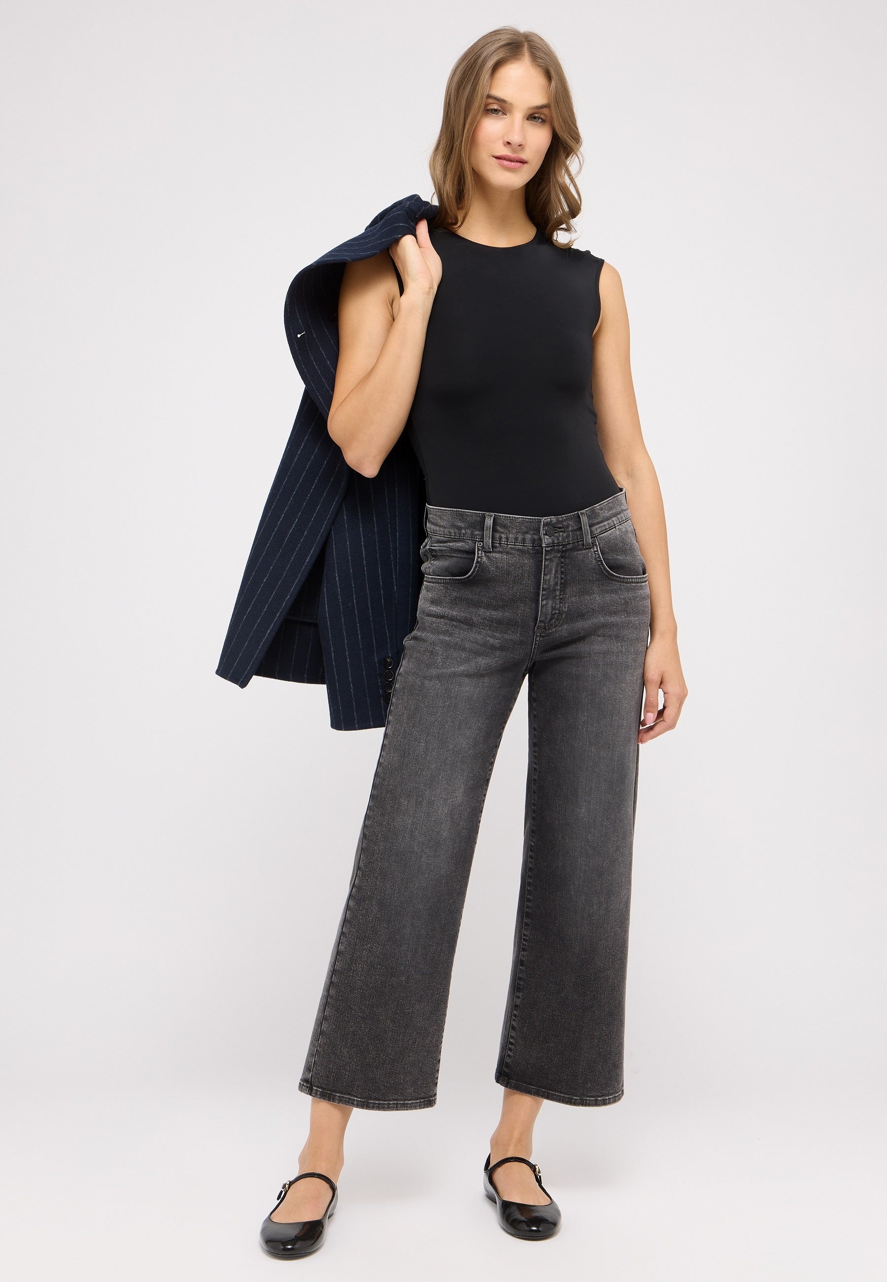 Angels Damen Jeans  Grey Rand