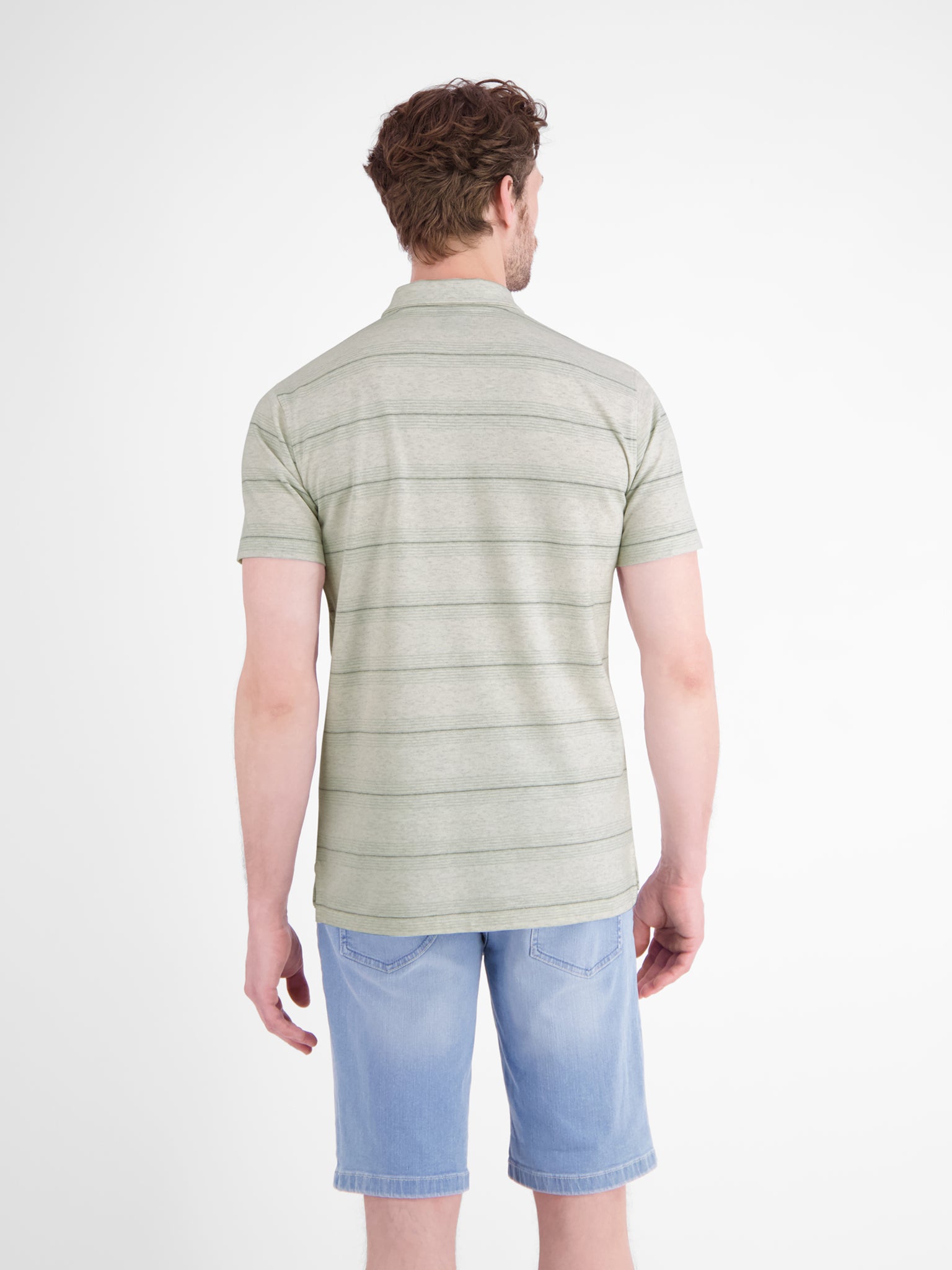 Lerros Herren Polo-Shirts Cloudy White
