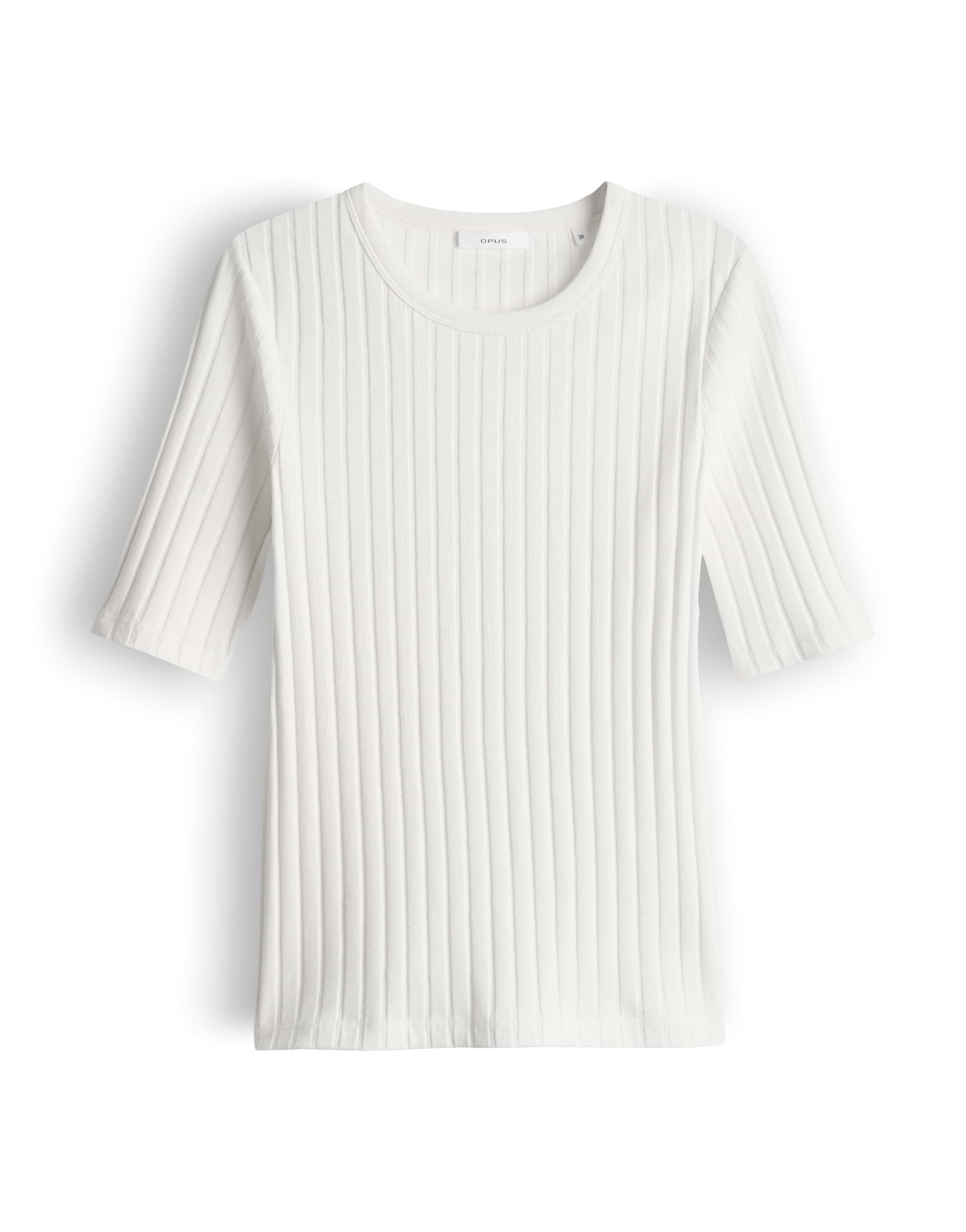 Opus Damen T-Shirts Milk