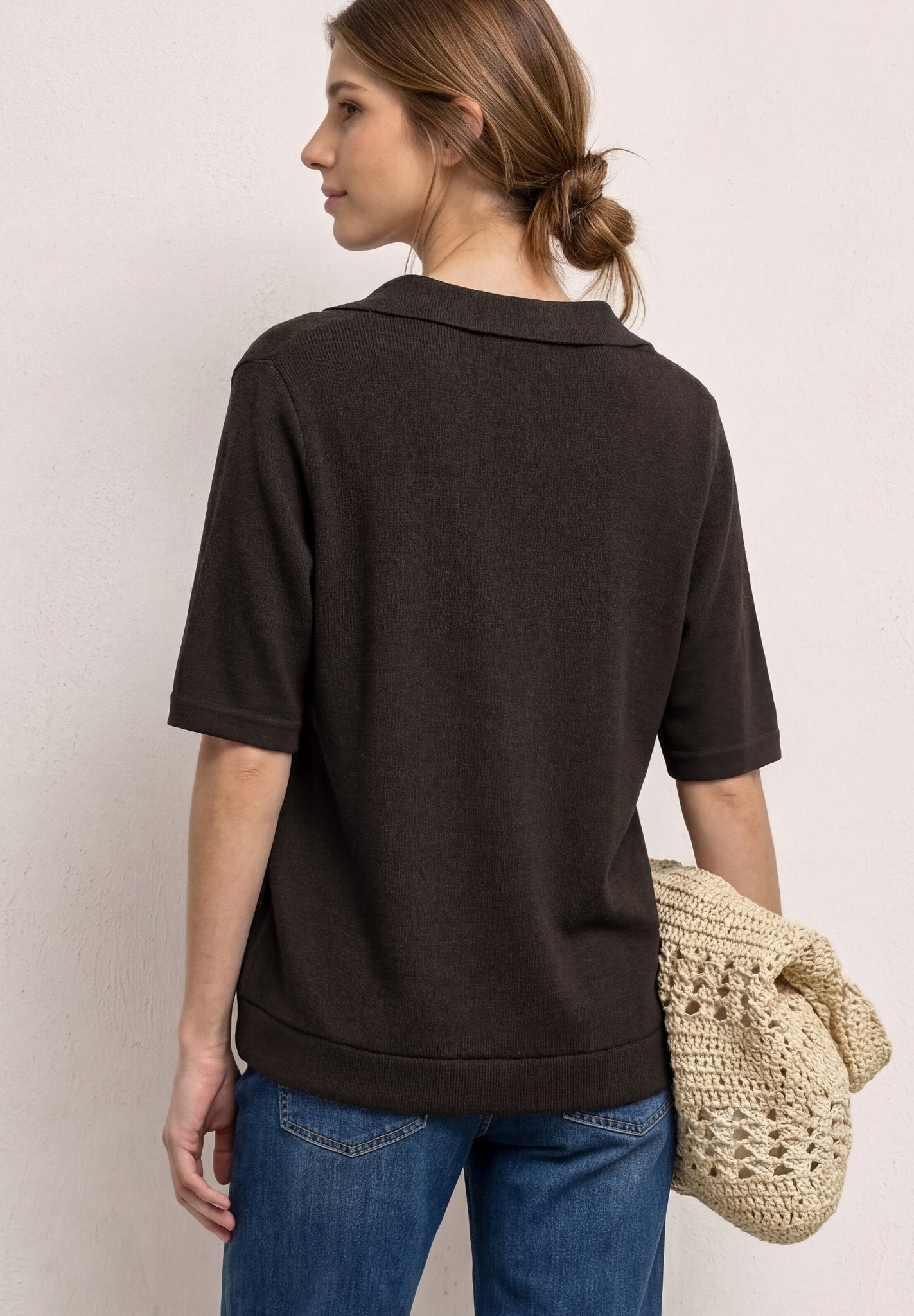 Street One Damen T-Shirts  Espresso
