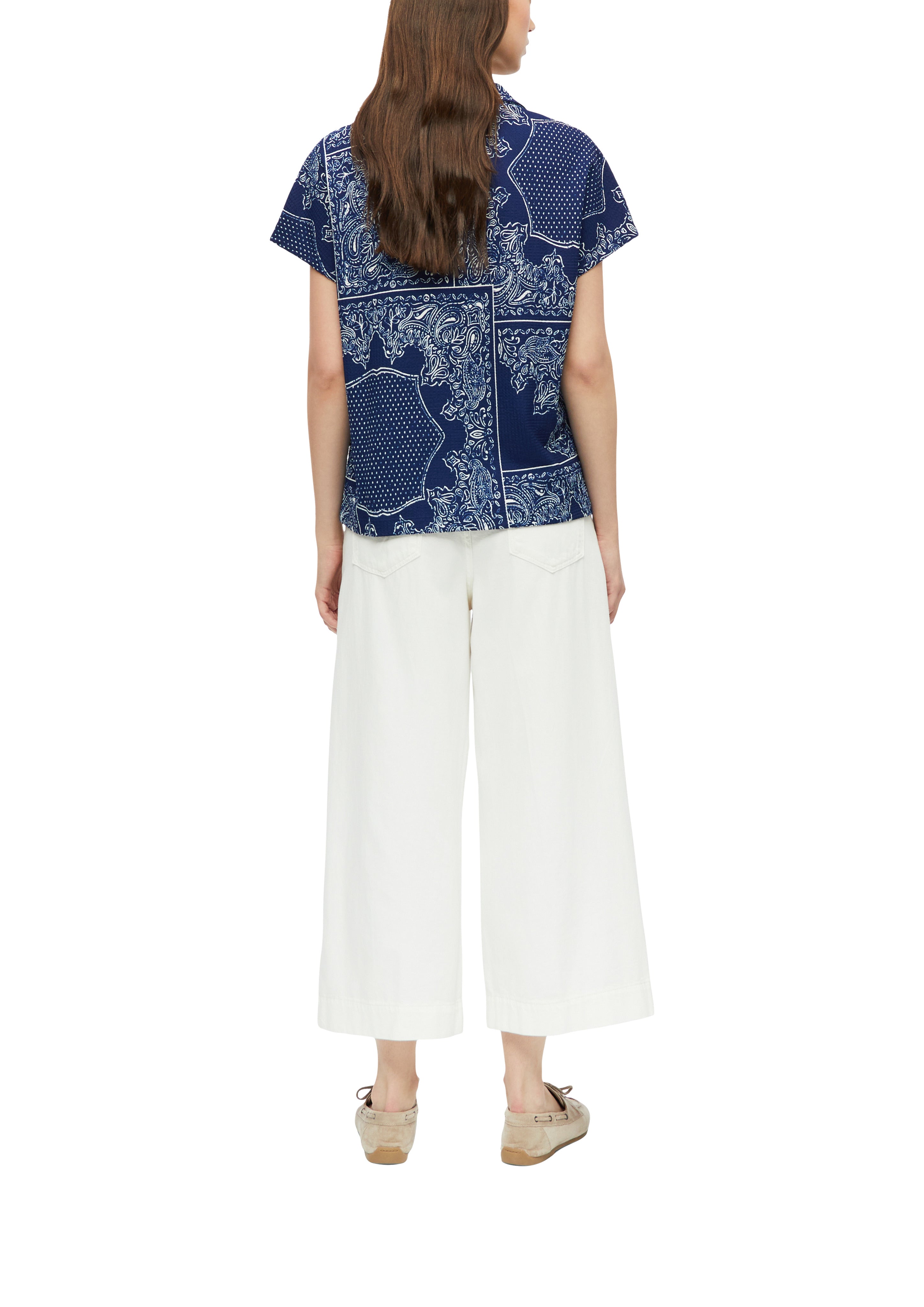 S. Oliver red Damen T-Shirts Blue