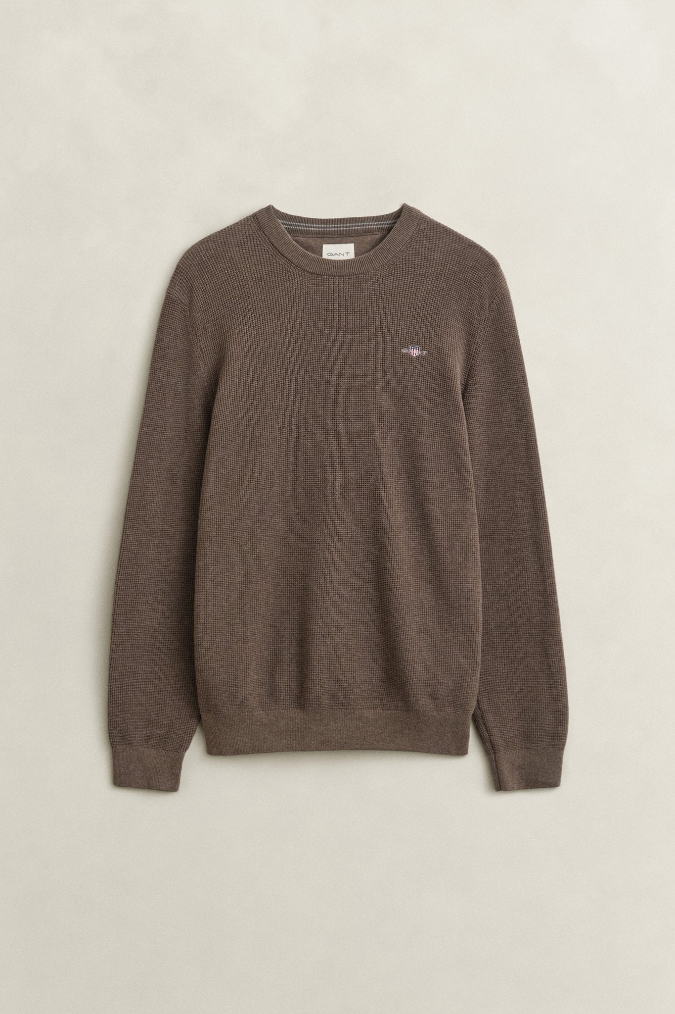 Gant Herren Pullover  Dark Hazeln