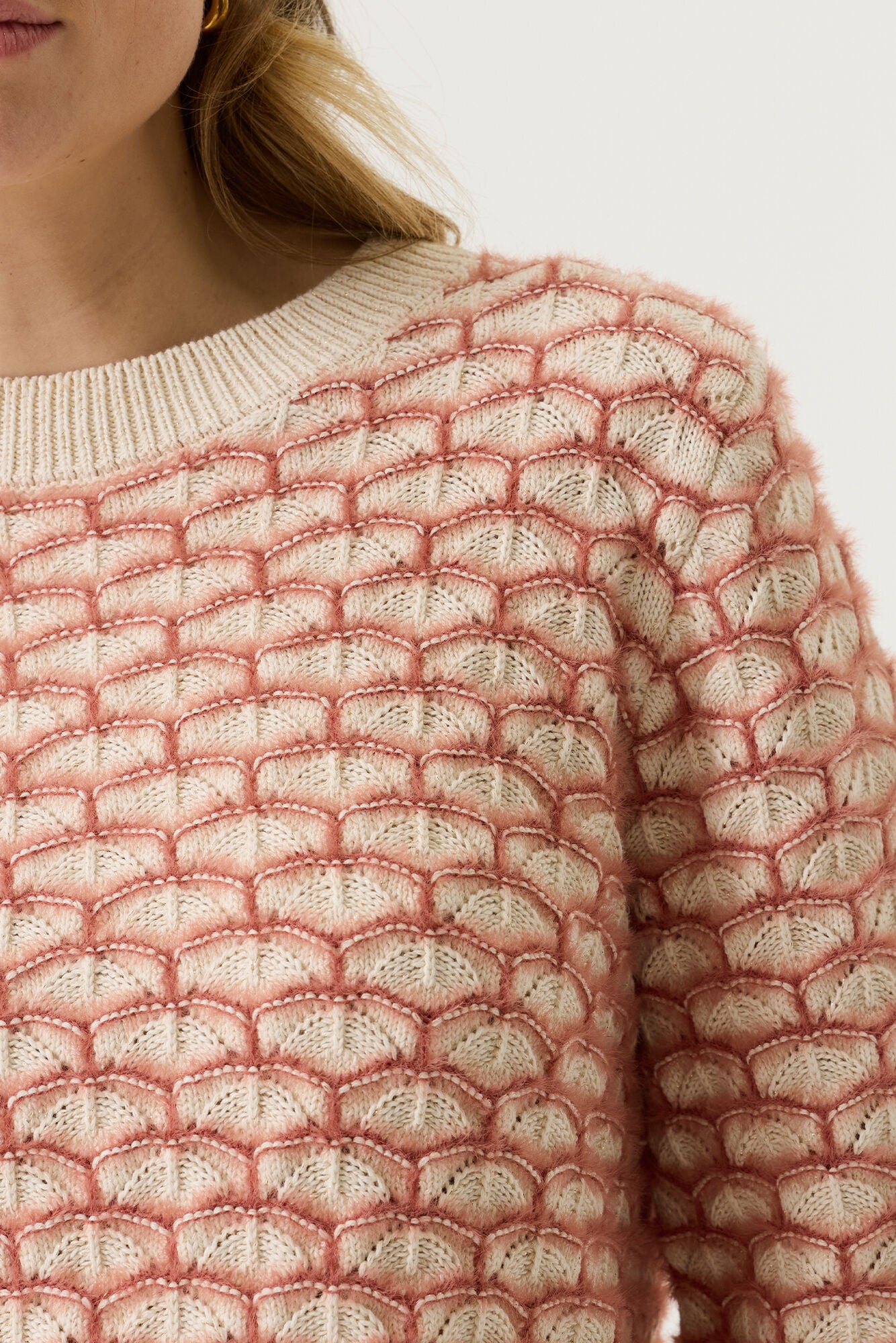 Garcia Damen Strickjacken Coral Dust