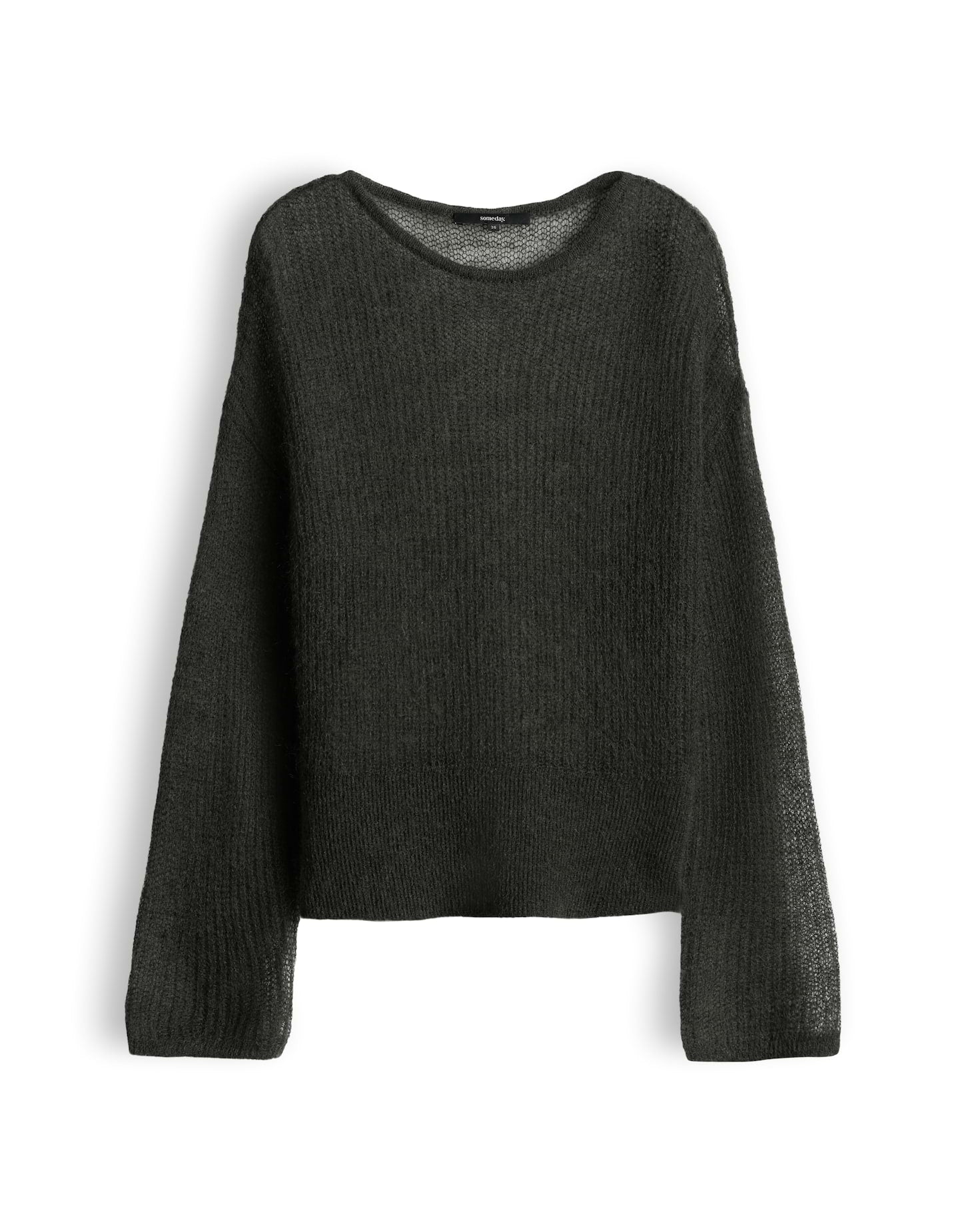 Someday Damen Pullover Midnight Olive