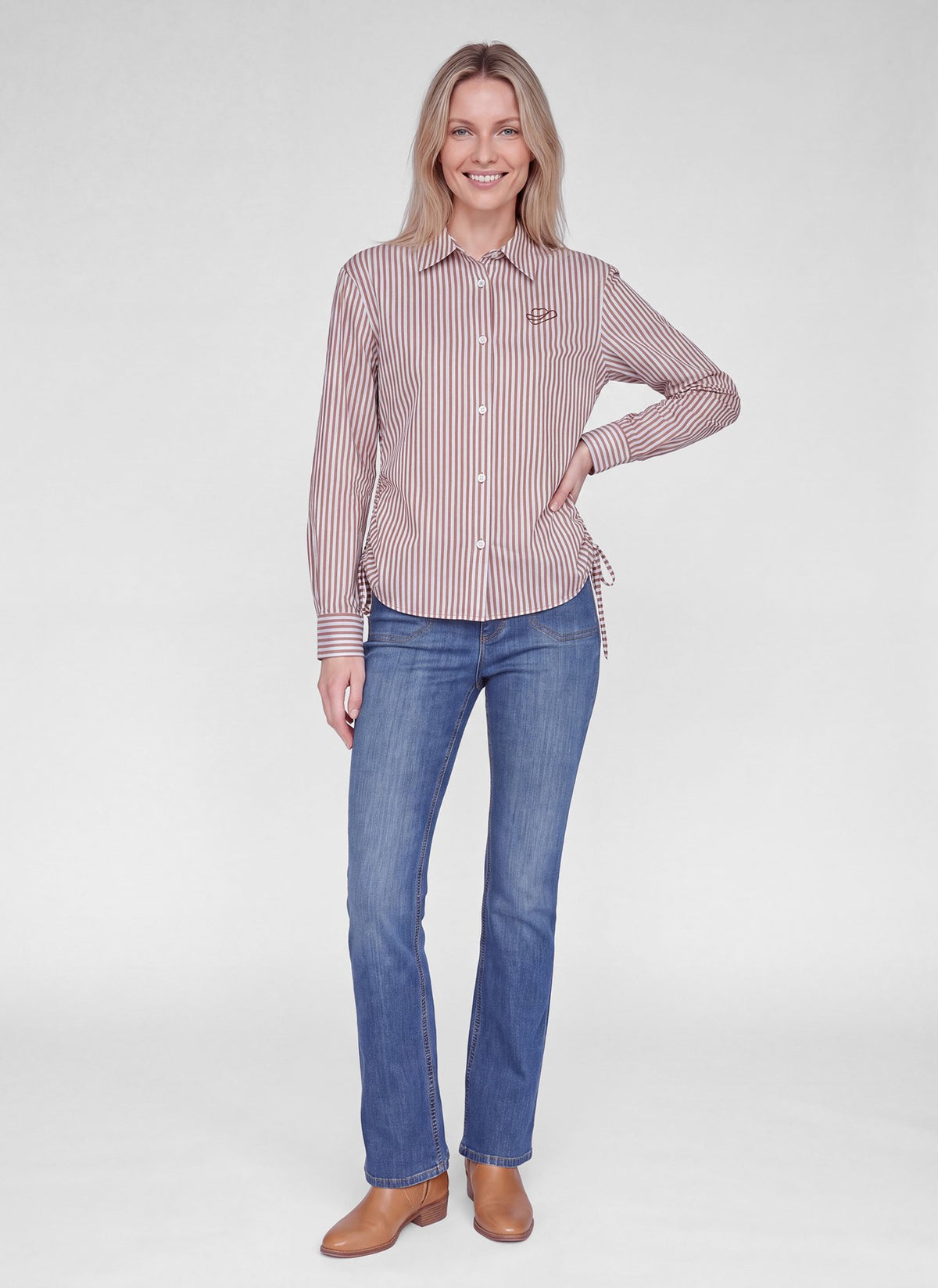 Rabe Damen Blusen Cognac