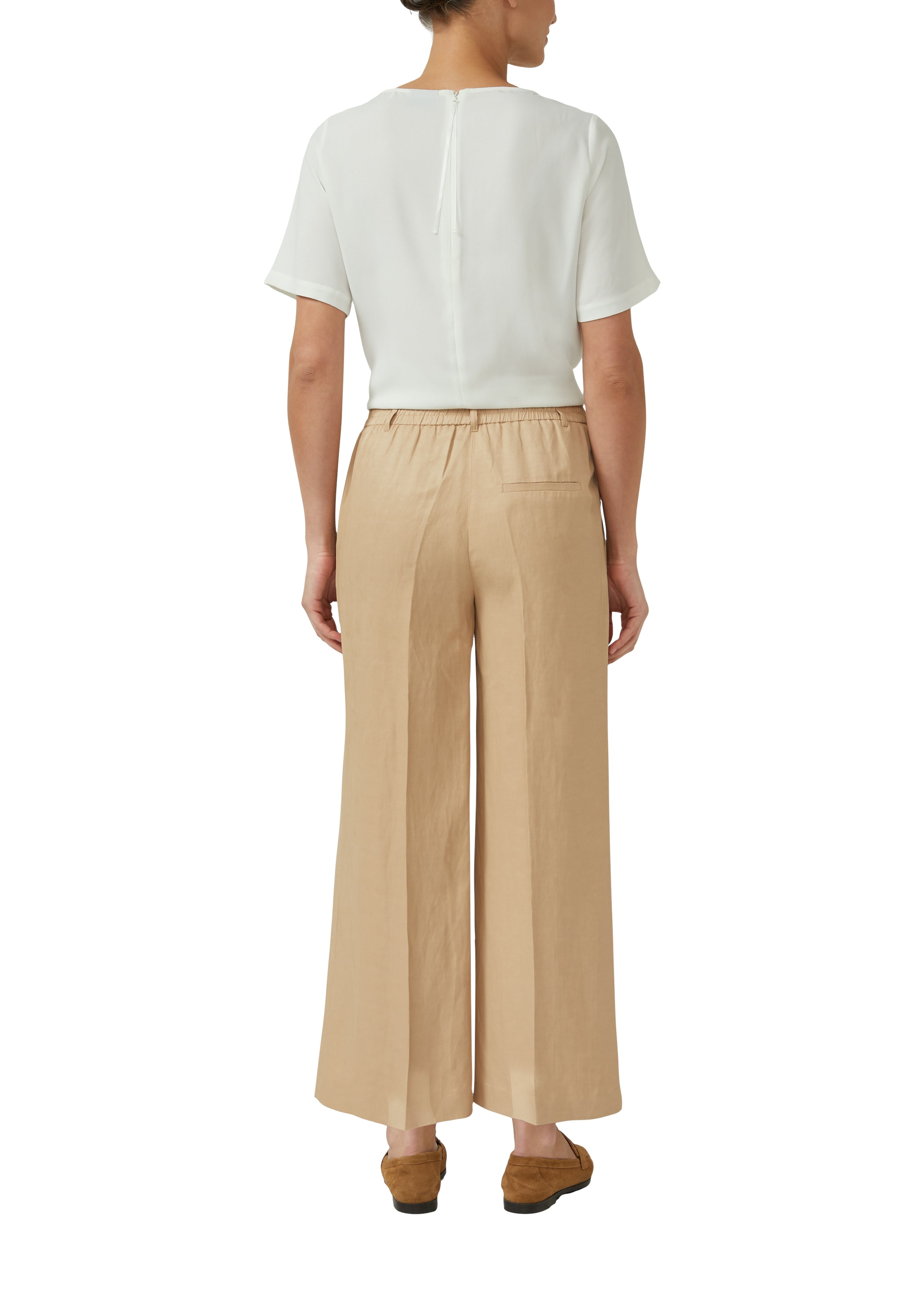 S. Oliver black Damen Hosen Brown