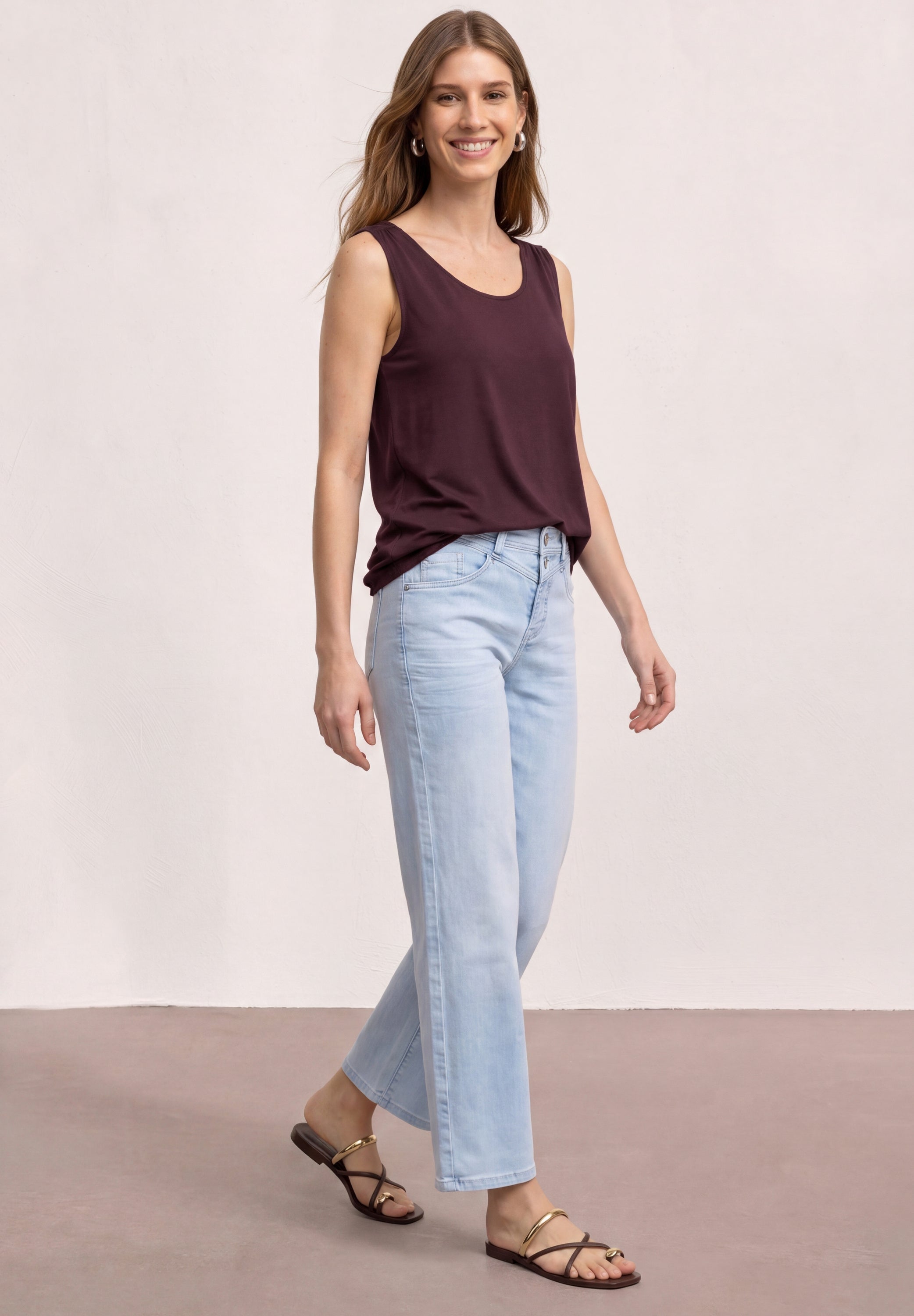 Street One Damen T-Shirts  Rustic Ro