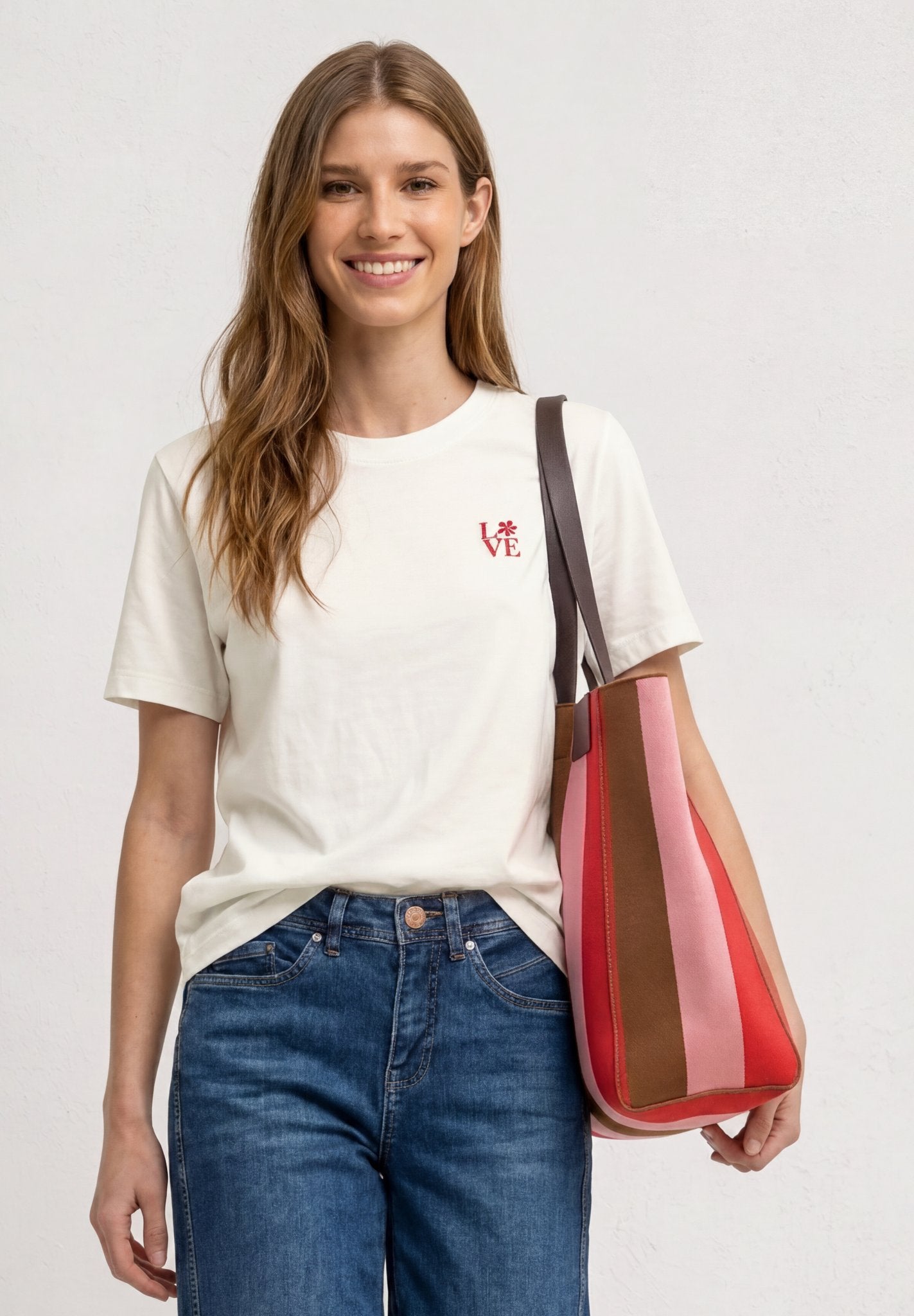 Street One Damen T-Shirts Off White