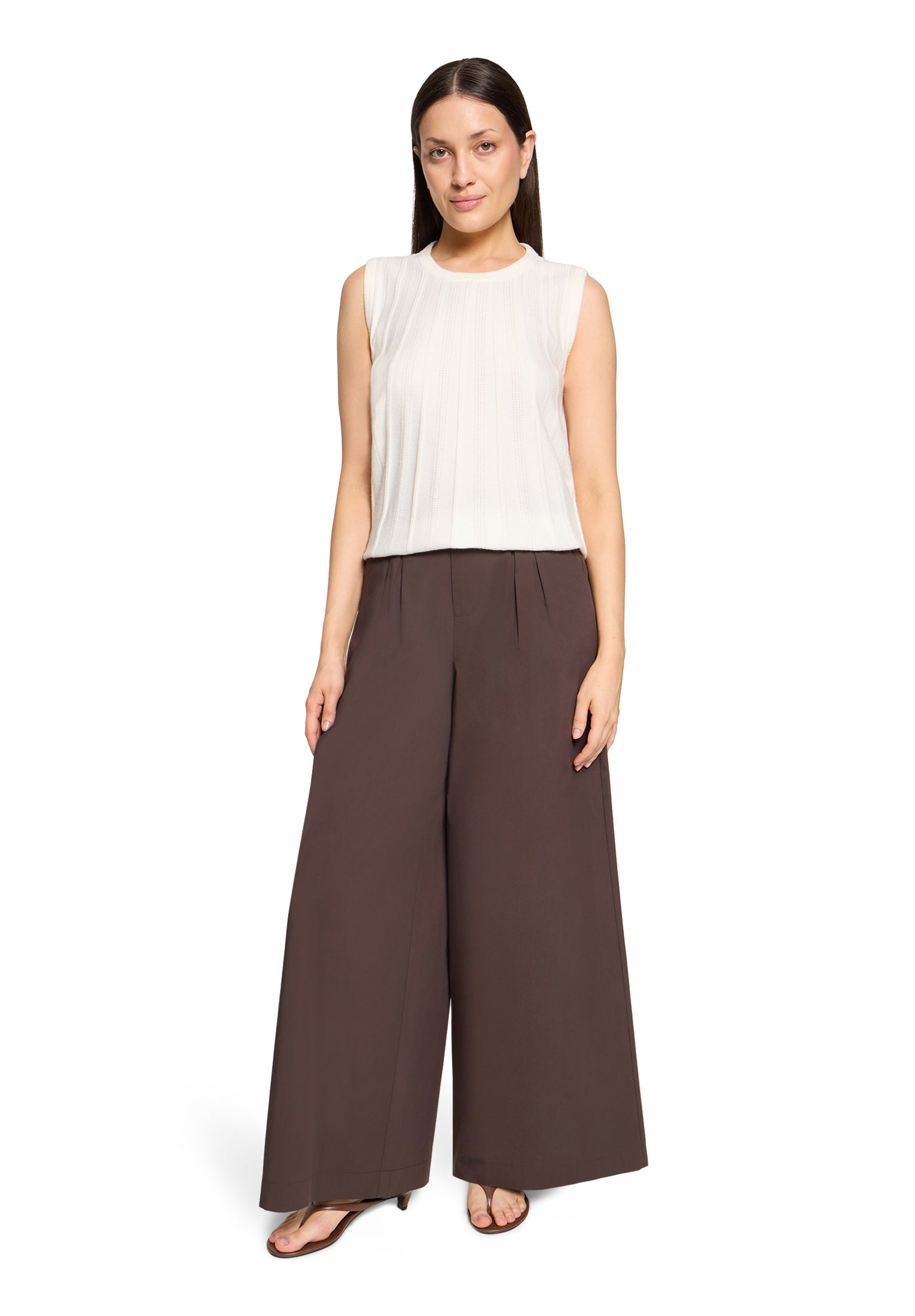 Cartoon Damen Pullover Offwhite