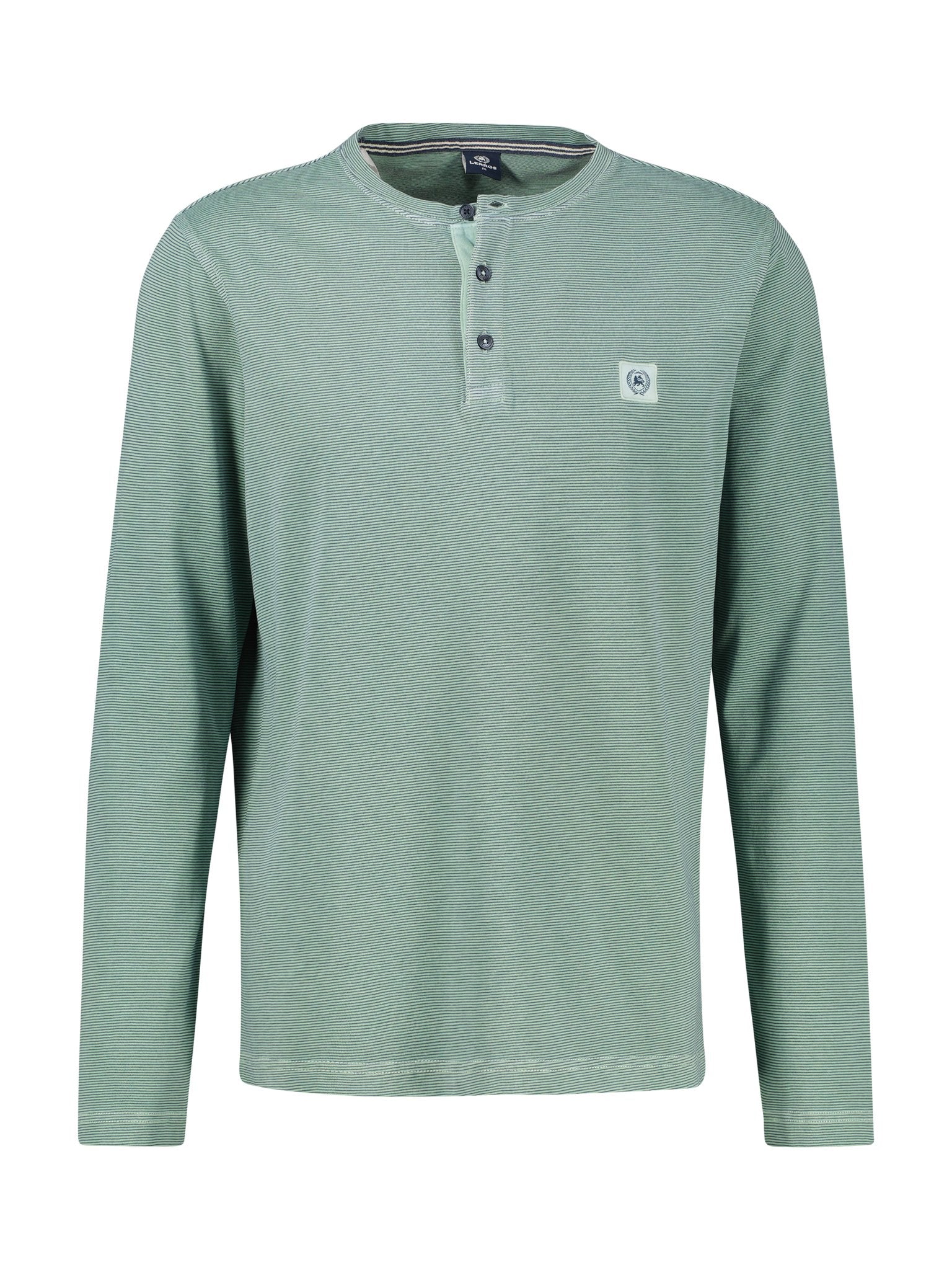 Lerros Herren T-Shirts kurz Misty Blue