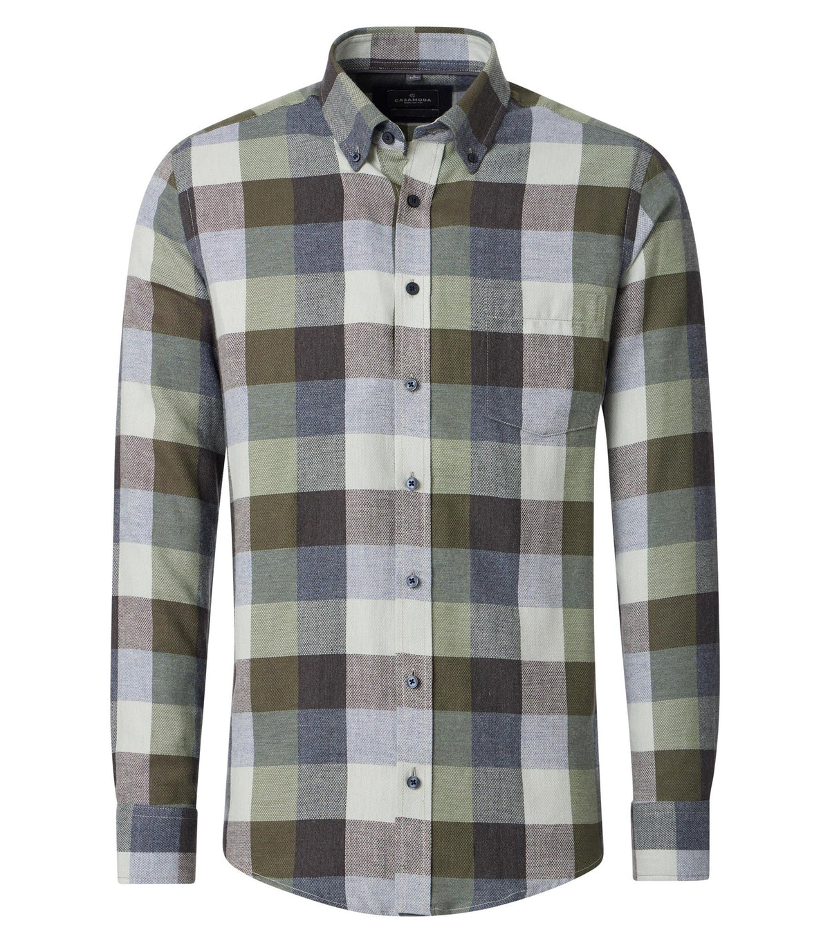 Casa Moda Herren Hemden  Gruen
