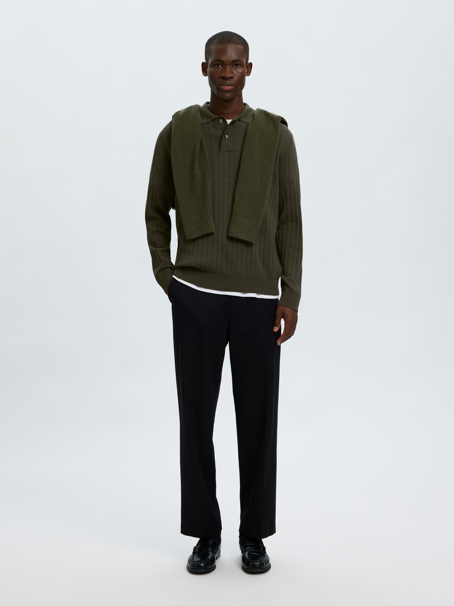 Selected homme Herren Pullover Forest N