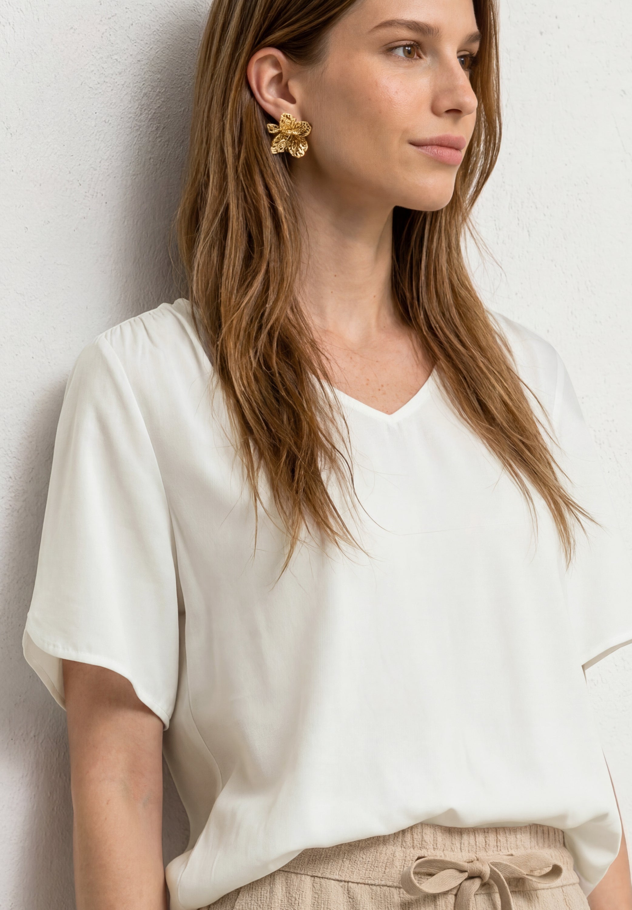 Street One Damen Blusen  Off White
