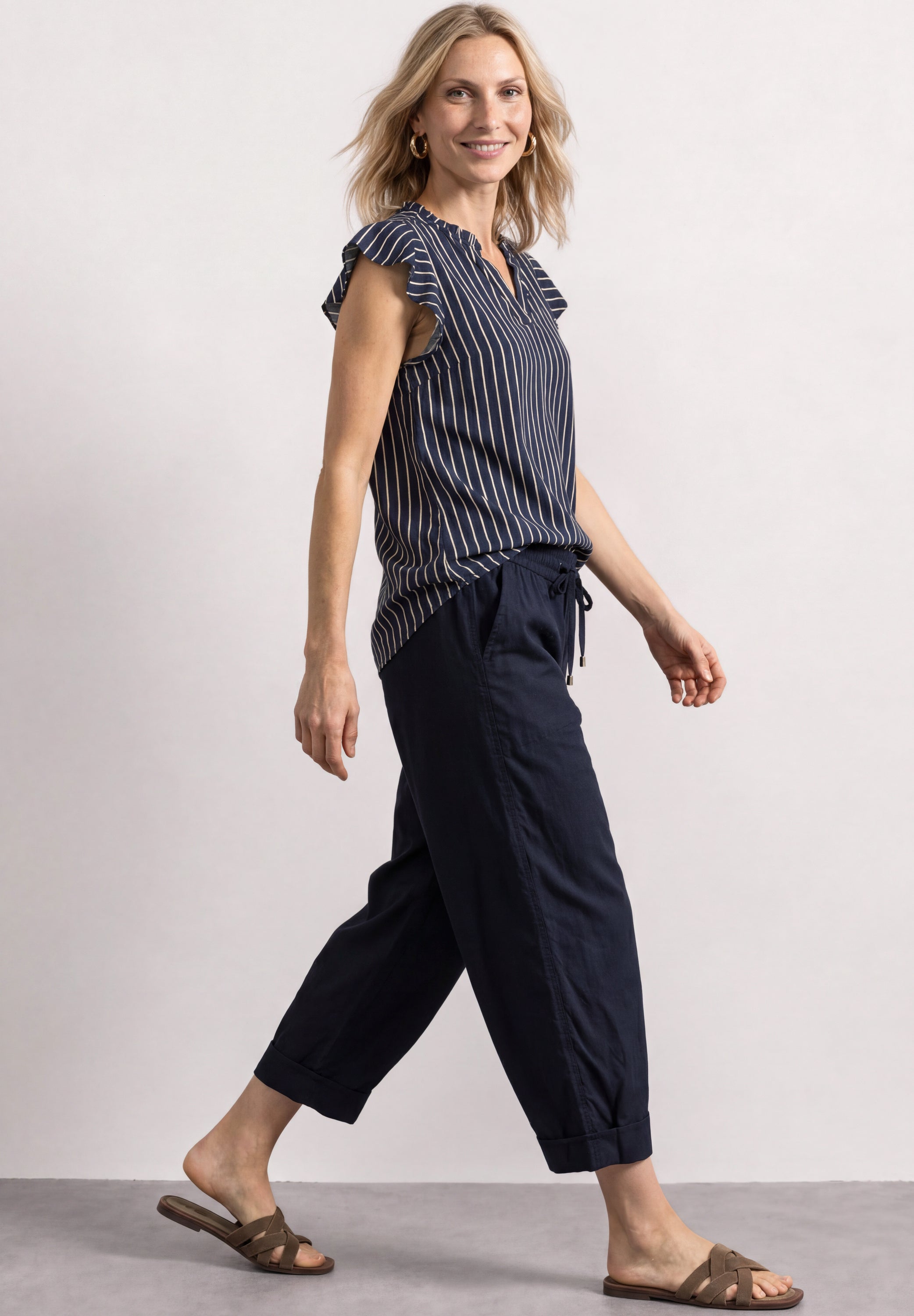 Street One Damen Blusen  Darkest B