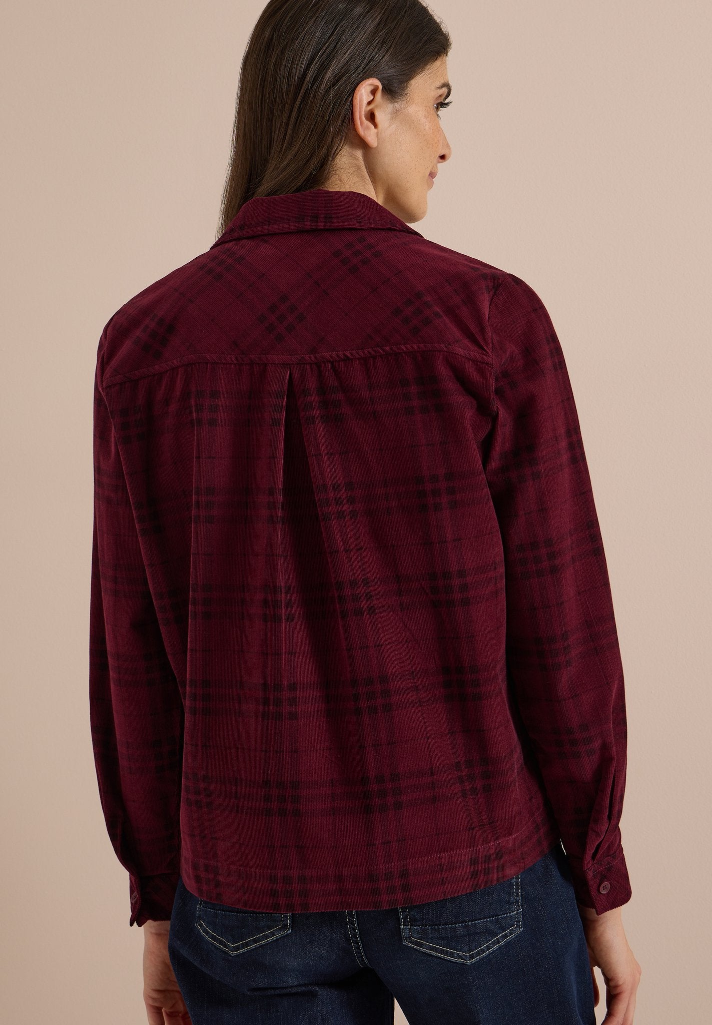 Cecil Damen Blusen Berry Red