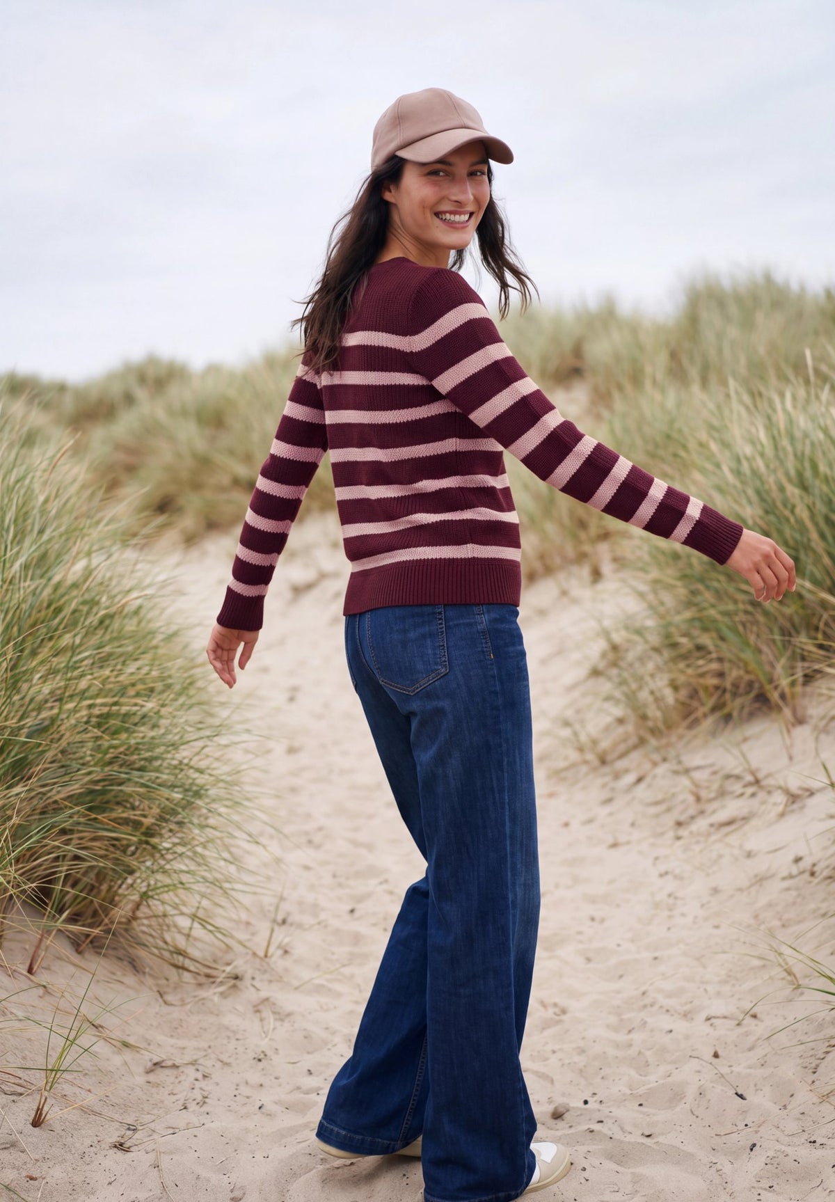 Cecil Damen Pullover  Red Wine