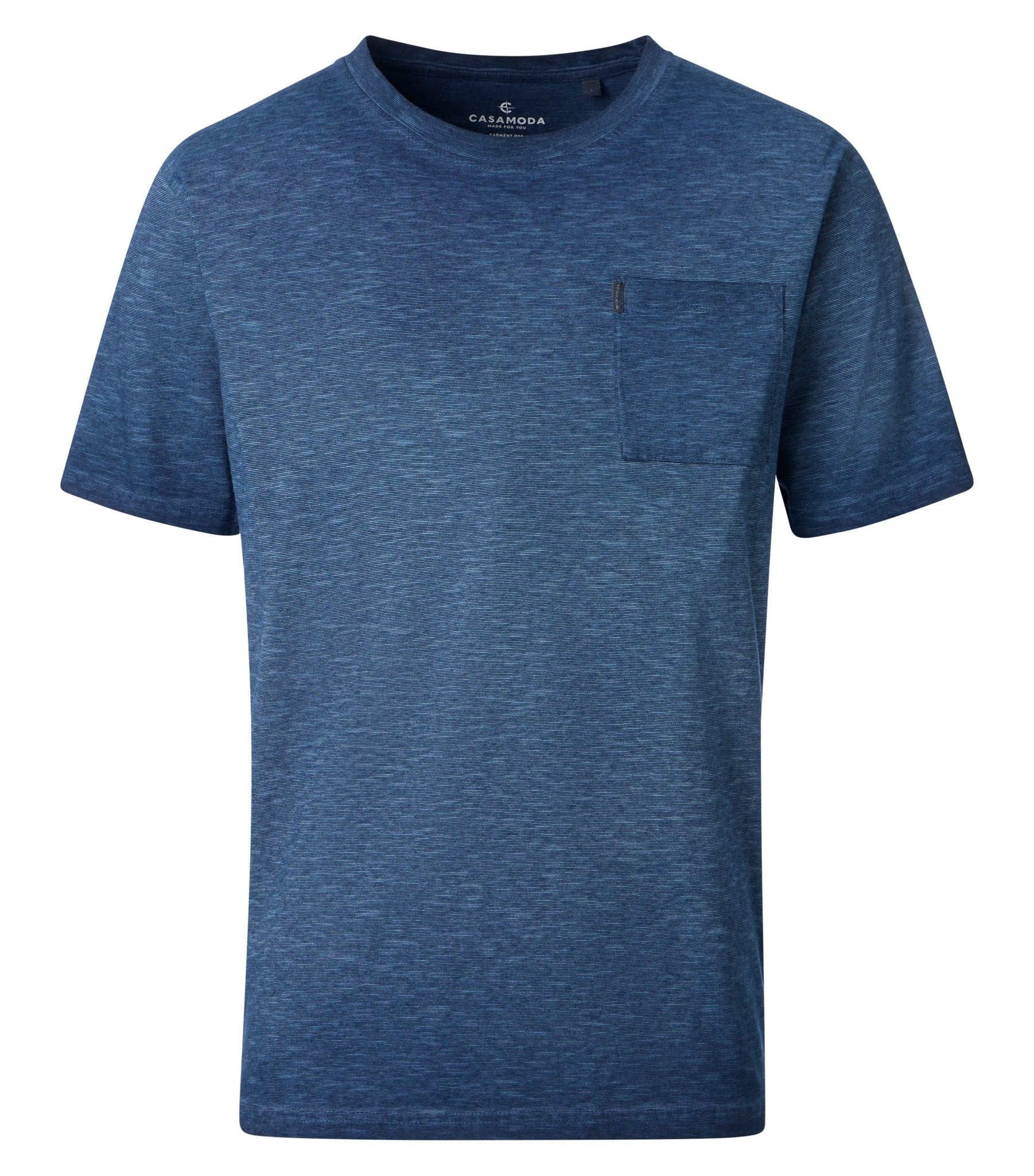 Casa Moda Herren T-Shirts kurz  Blau
