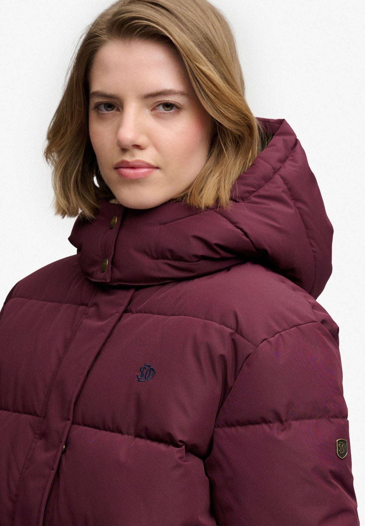 Superdry Damen Jacken Kl Fig Purple