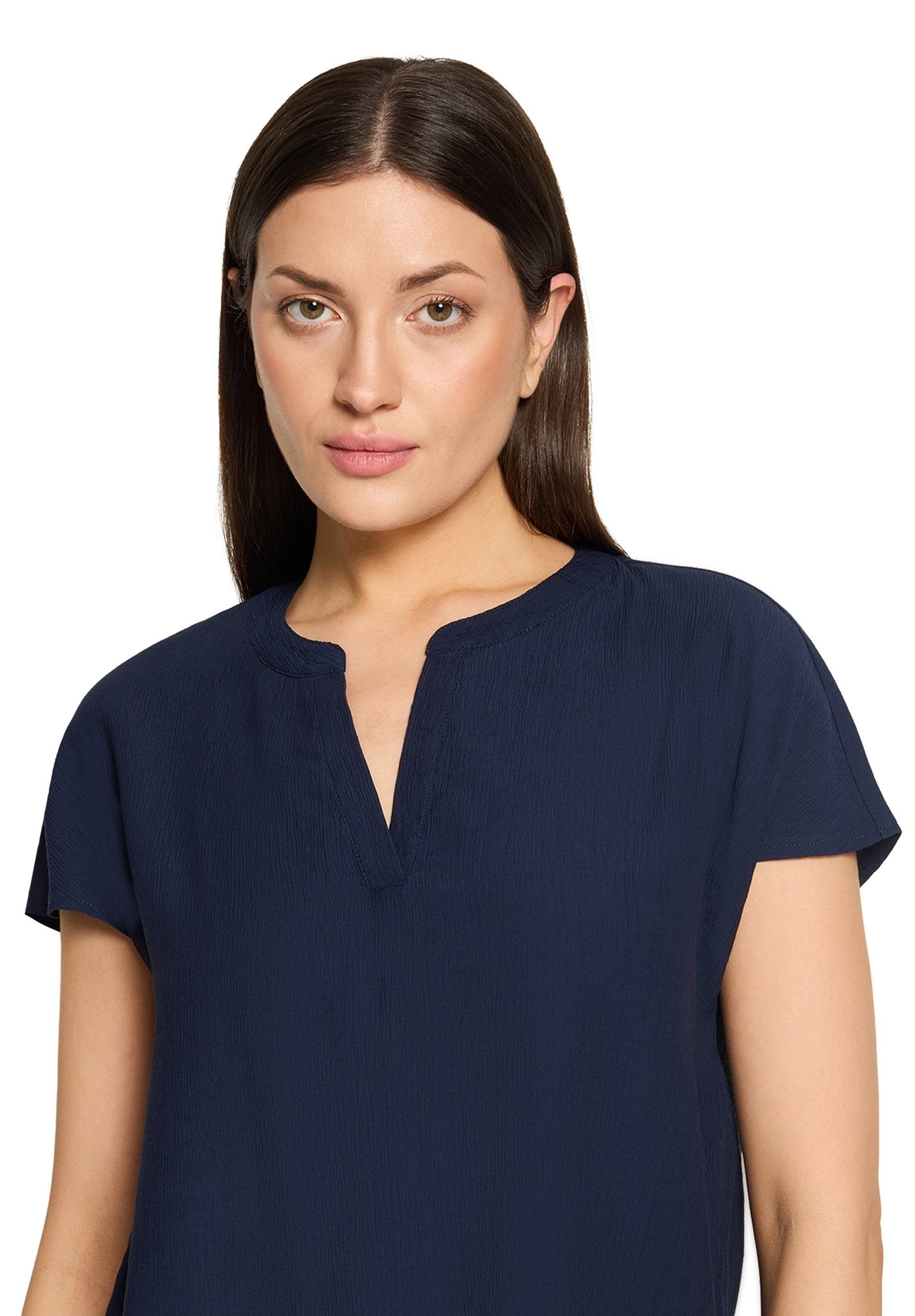 Betty & Co Damen Blusen Navy Blue