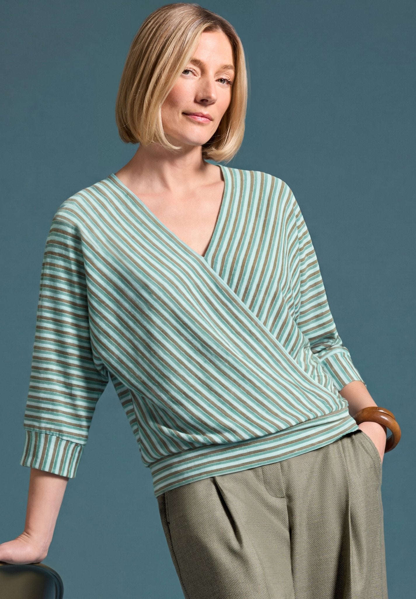Bianca Damen T-Shirts Blue Mix