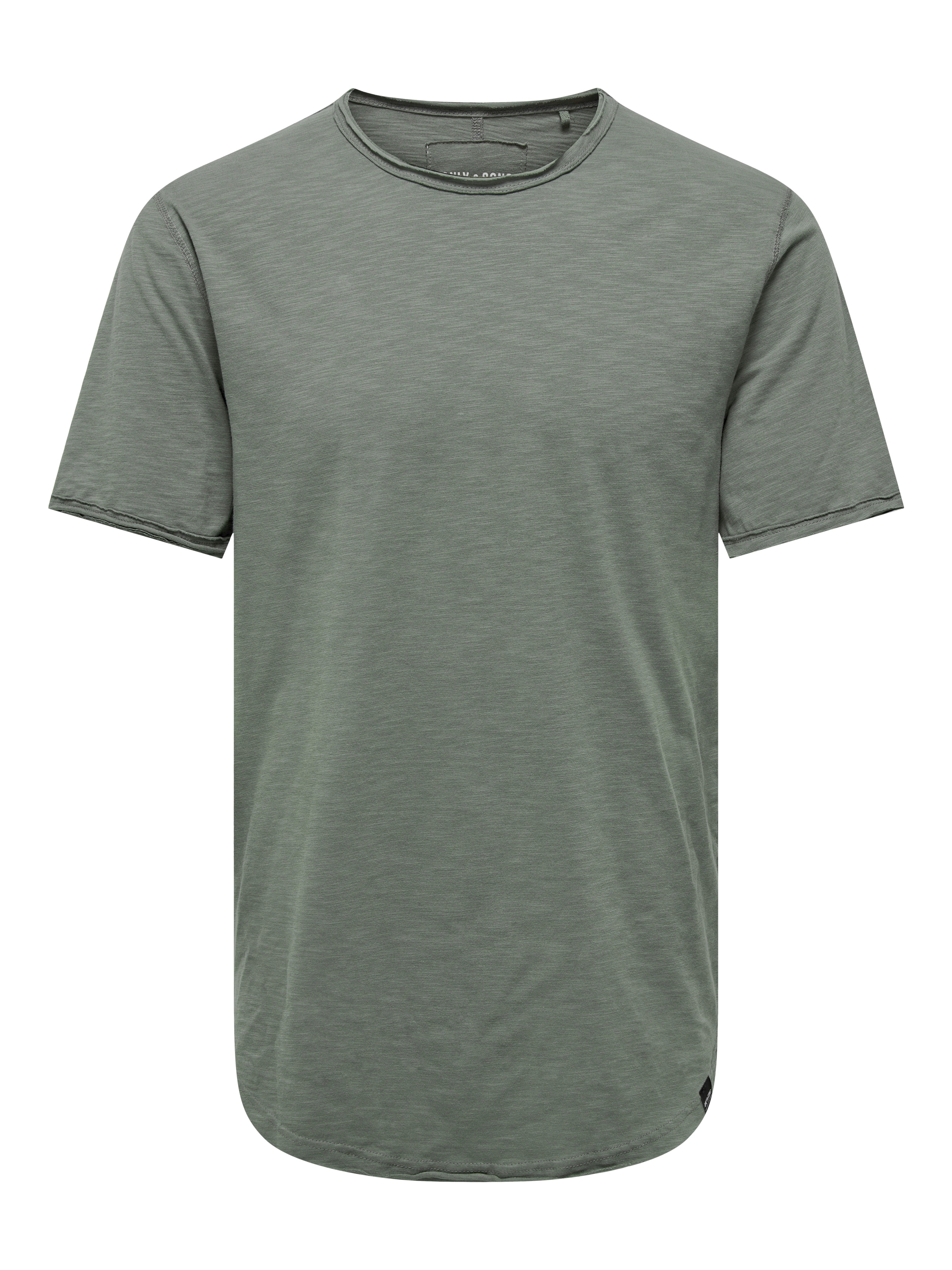 Only & Sons Herren T-Shirts kurz Castor Gray