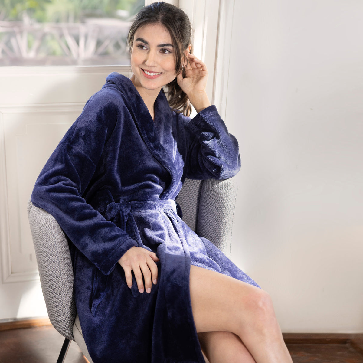 Nina v. C. Hemd Midnight Blue L