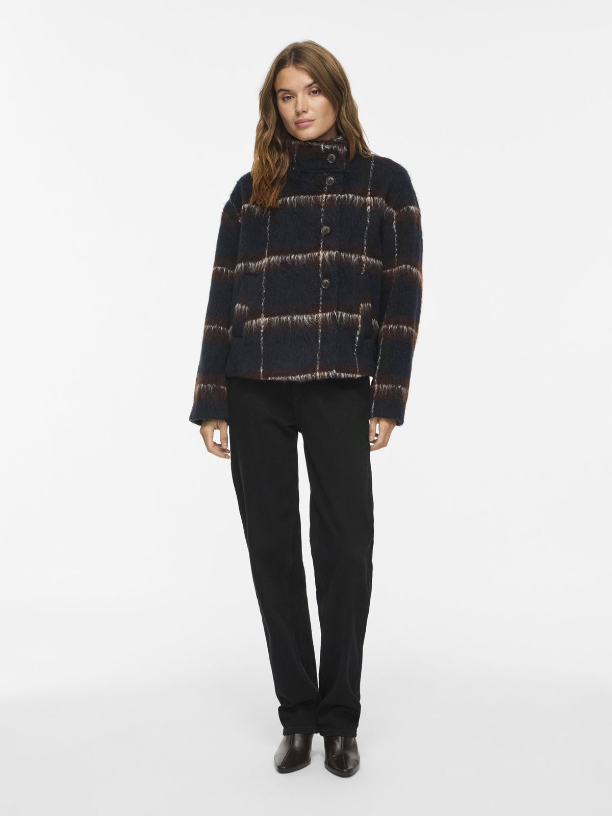 Vila Damen Jacken Navy Blazer/Cof