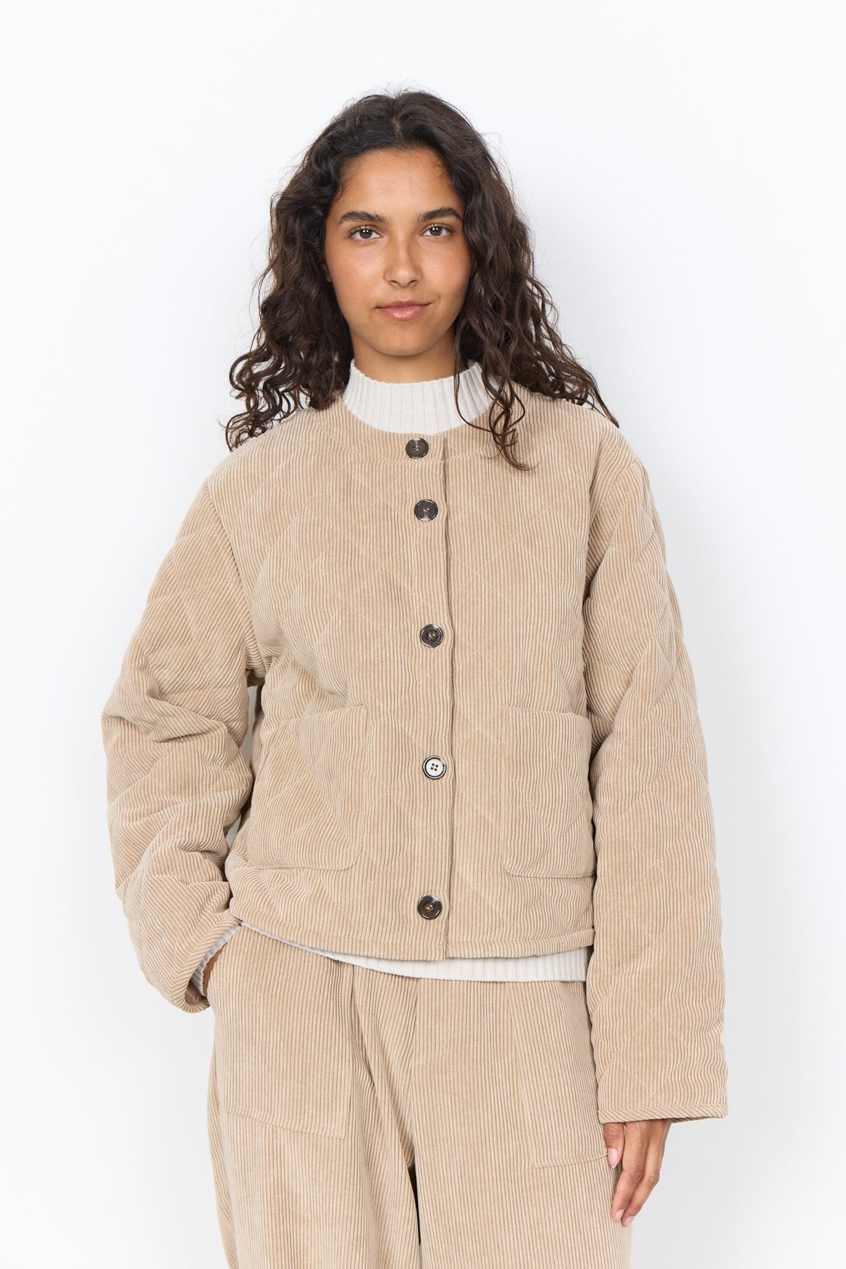 Soya Concept Damen Jacken Camel