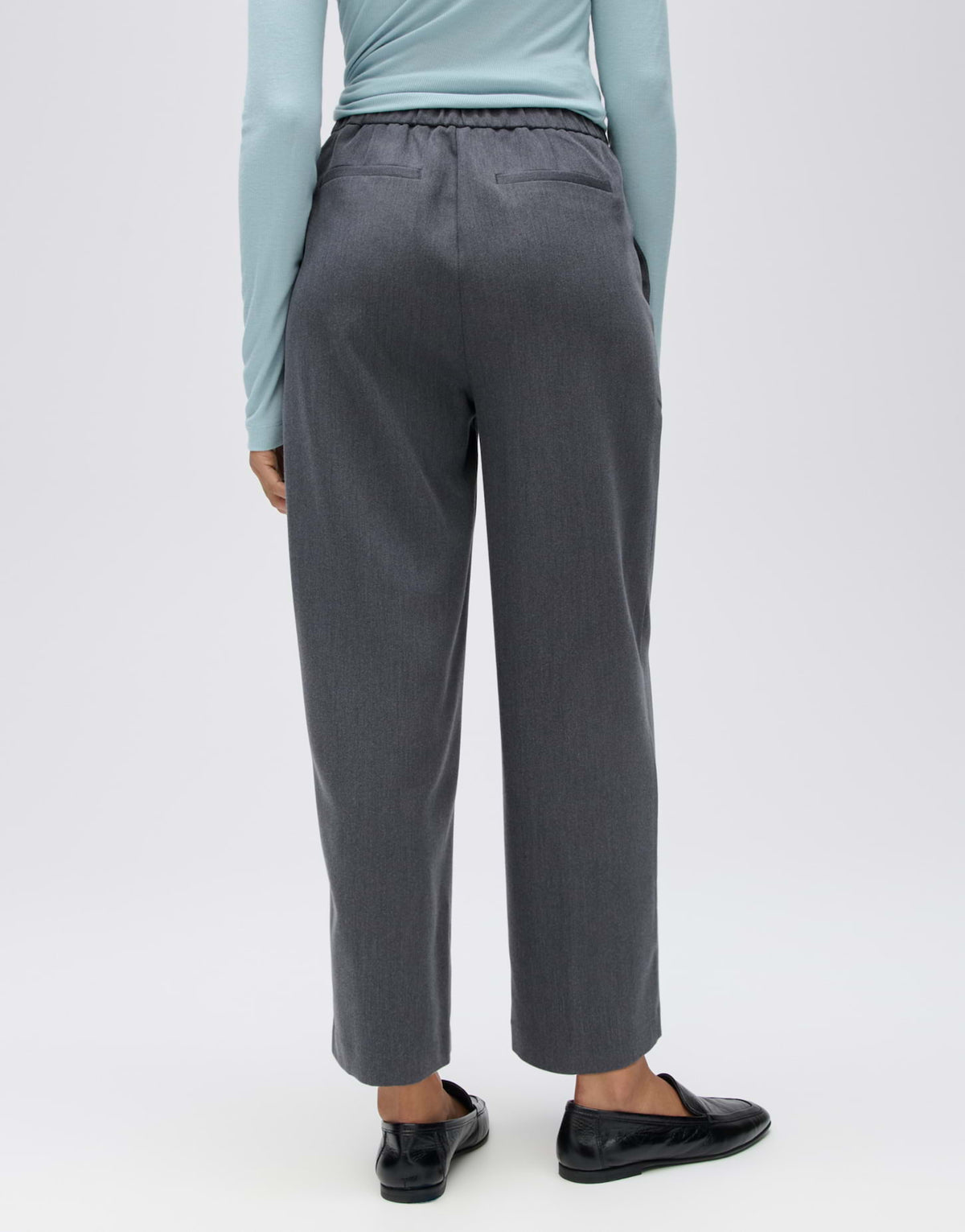 Opus Damen Hosen Anthracite