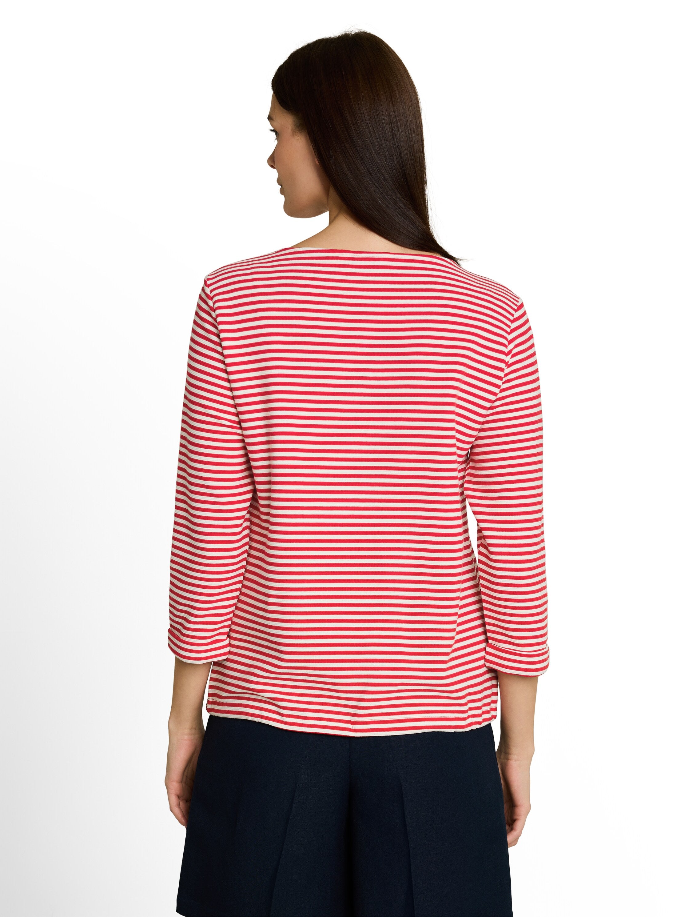 Tom Tailor Damen Tops Red Offwhite Re