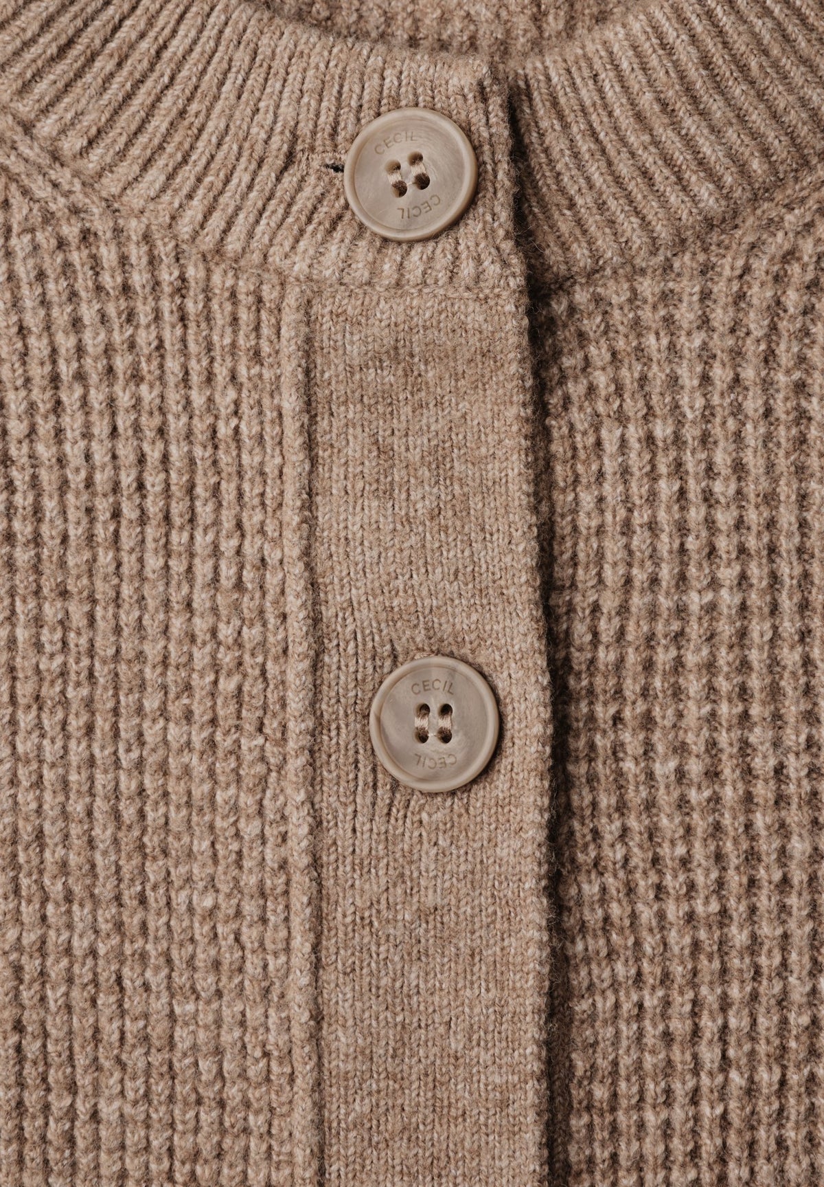 Cecil Damen Strickjacken  Creamy Mo