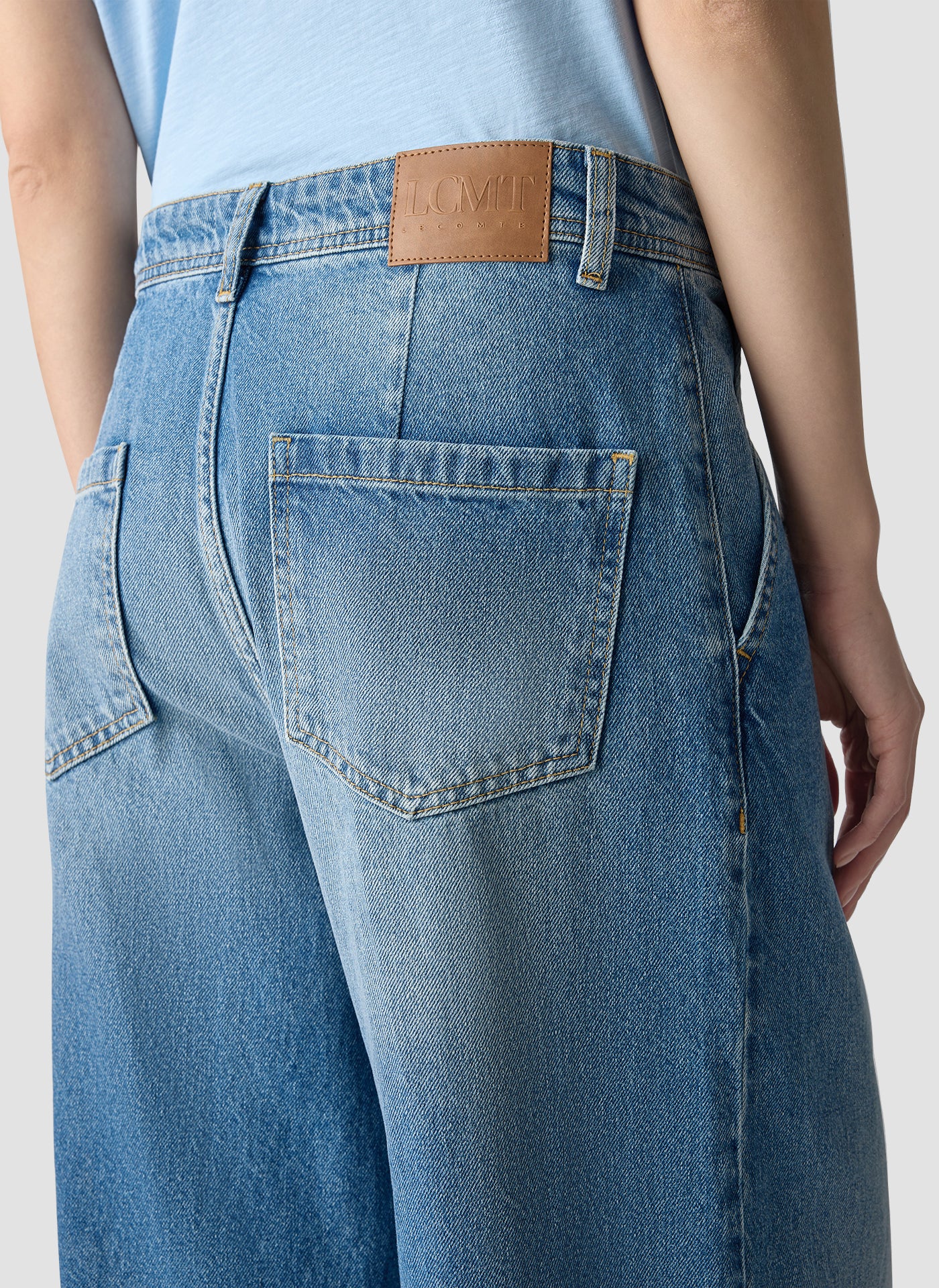 Le Comte Damen Hosen Hell Jeans