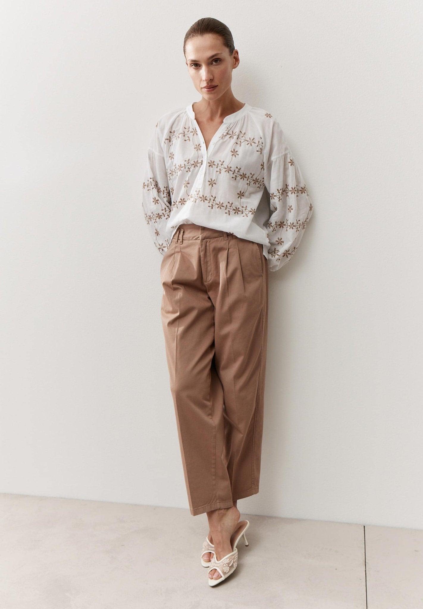 More & More Damen Blusen White