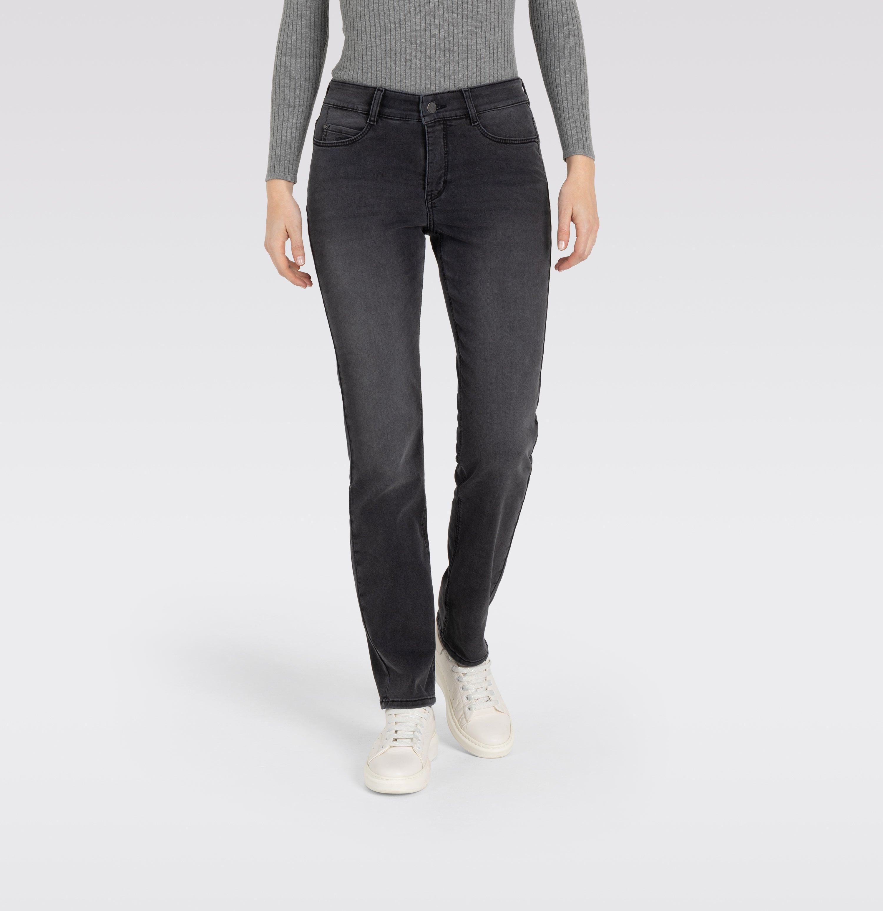 Mac Damen Jeans Anthra Fancy Wa