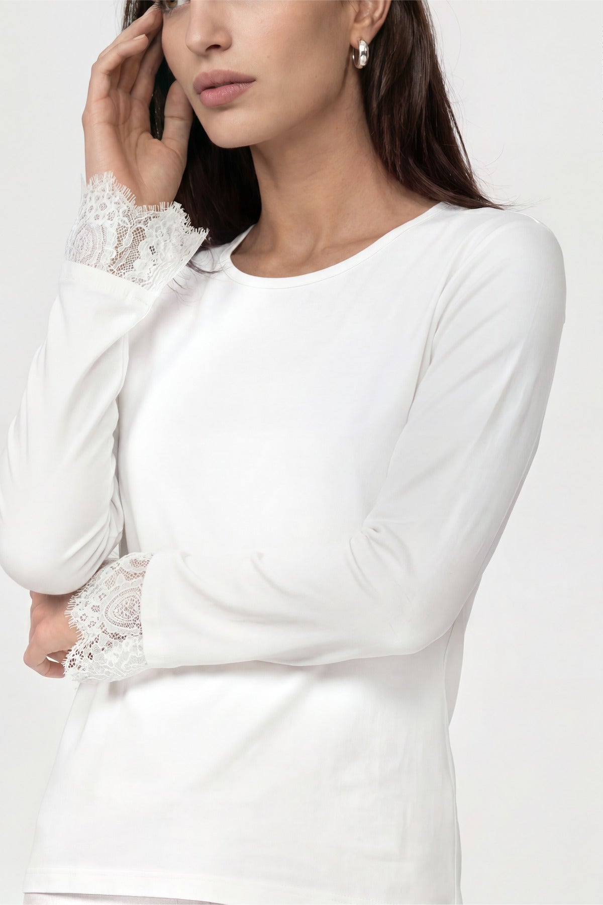 Monari Damen T-Shirts Off-White