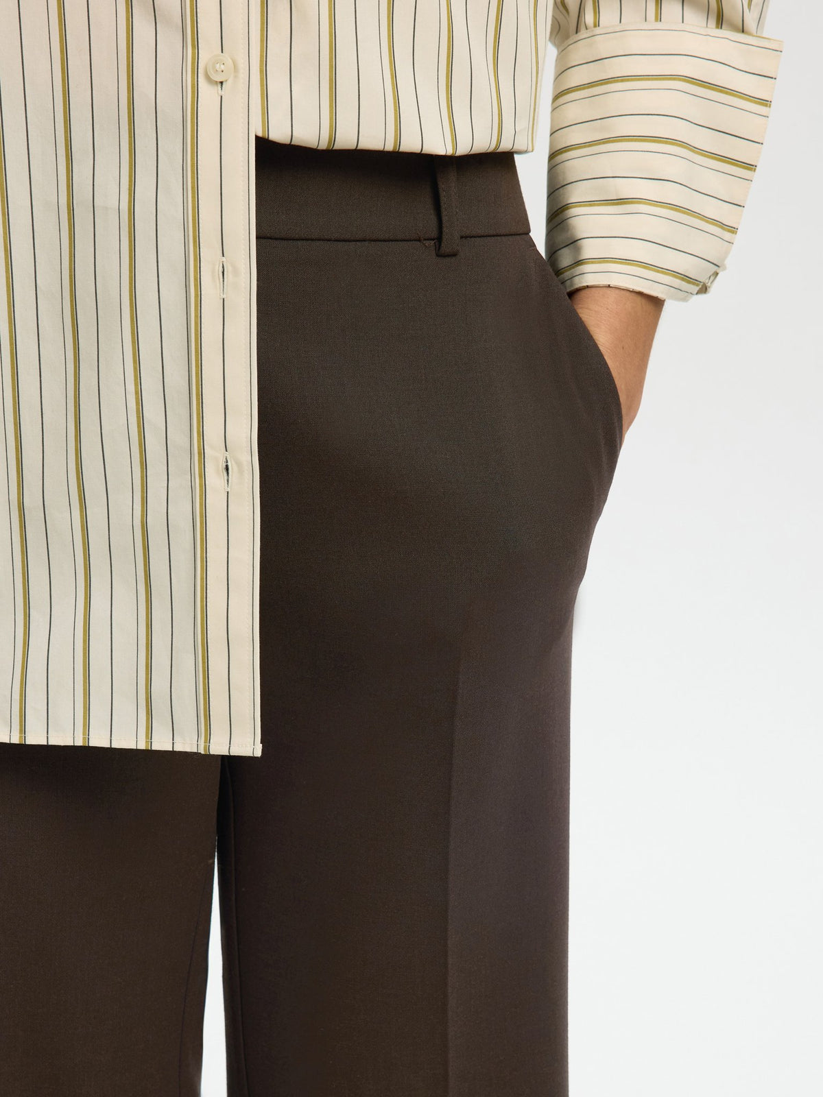 Selected Femme Damen Hosen Delicioso/Melan