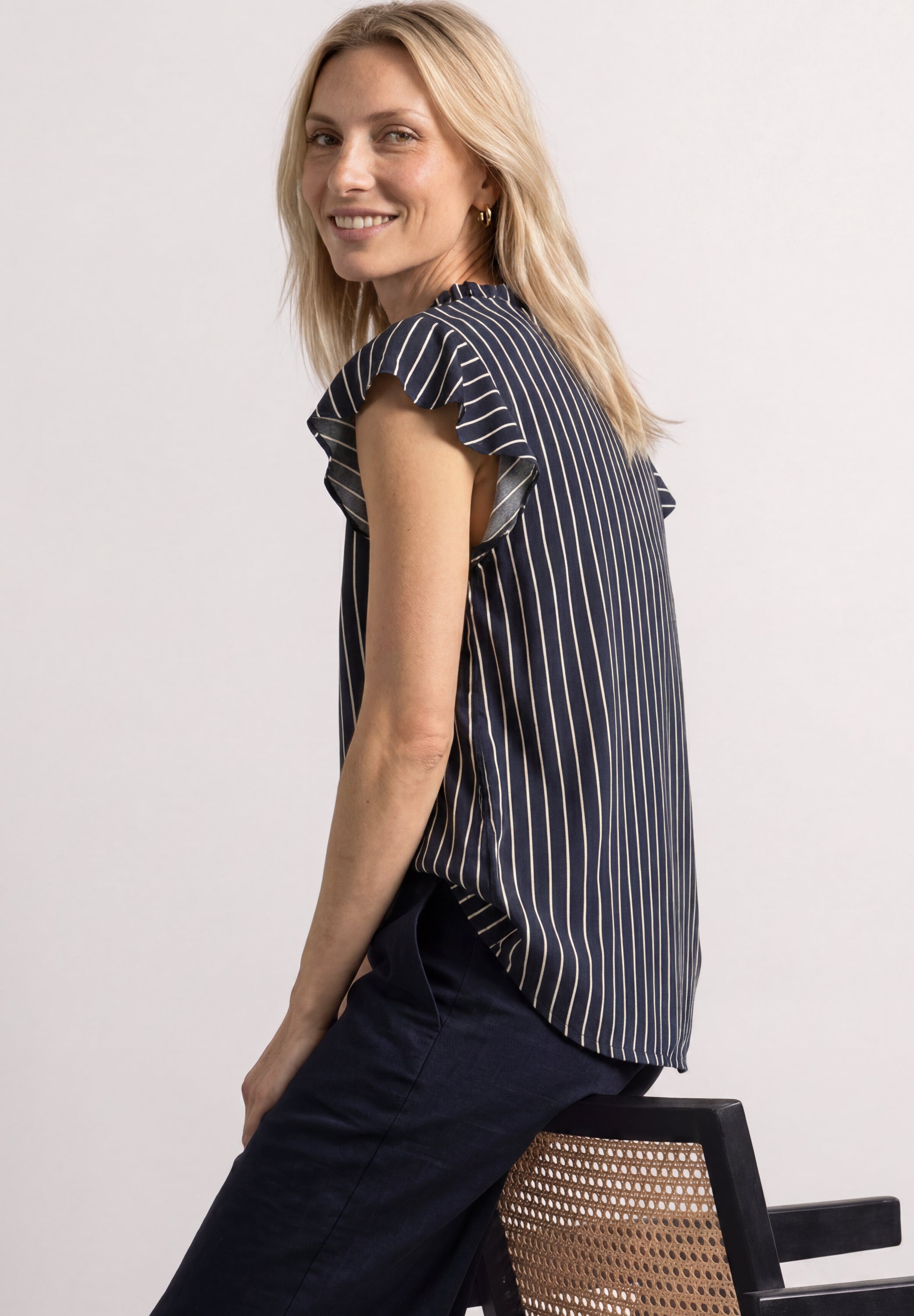 Street One Damen Blusen  Darkest B